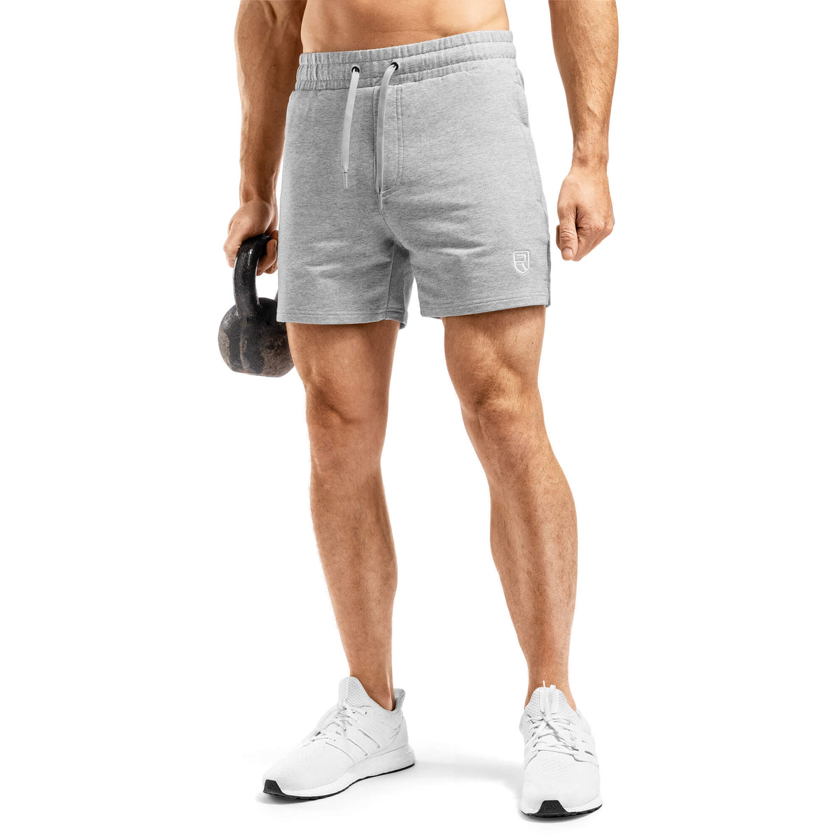 Elemental Shorts 5&quot; - Grey Marl