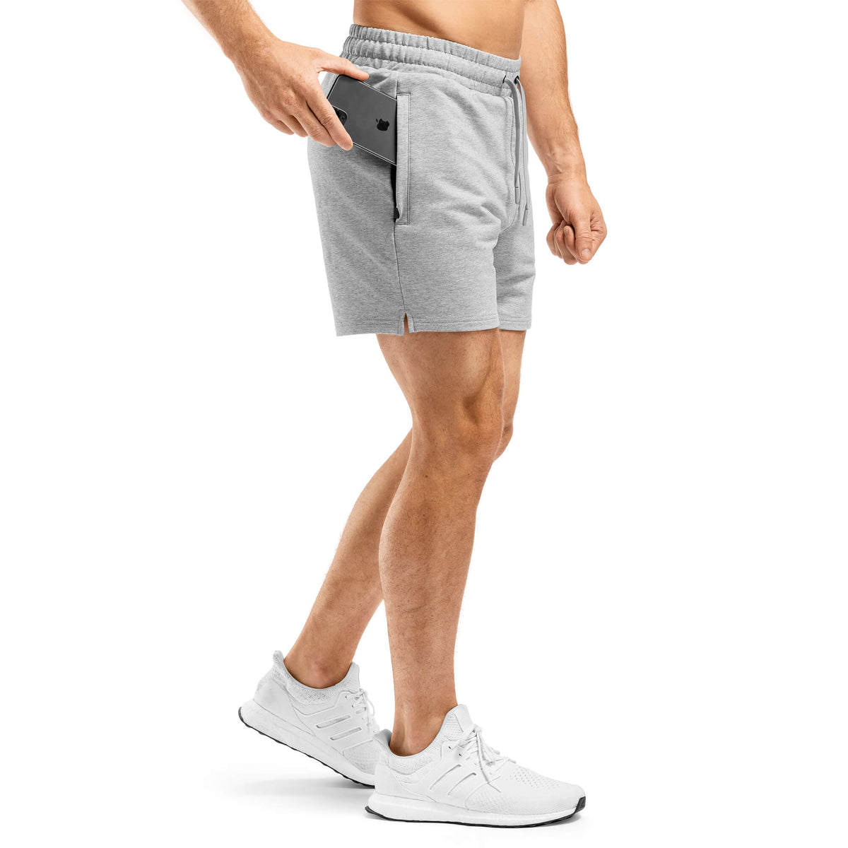 Elemental Shorts 5&quot; - Grey Marl