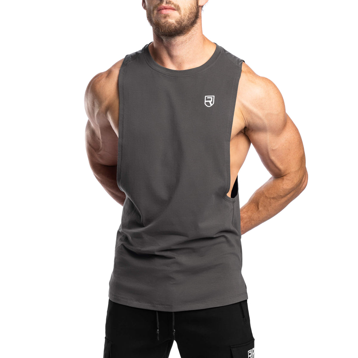Elemental Tank Top - Charcoal