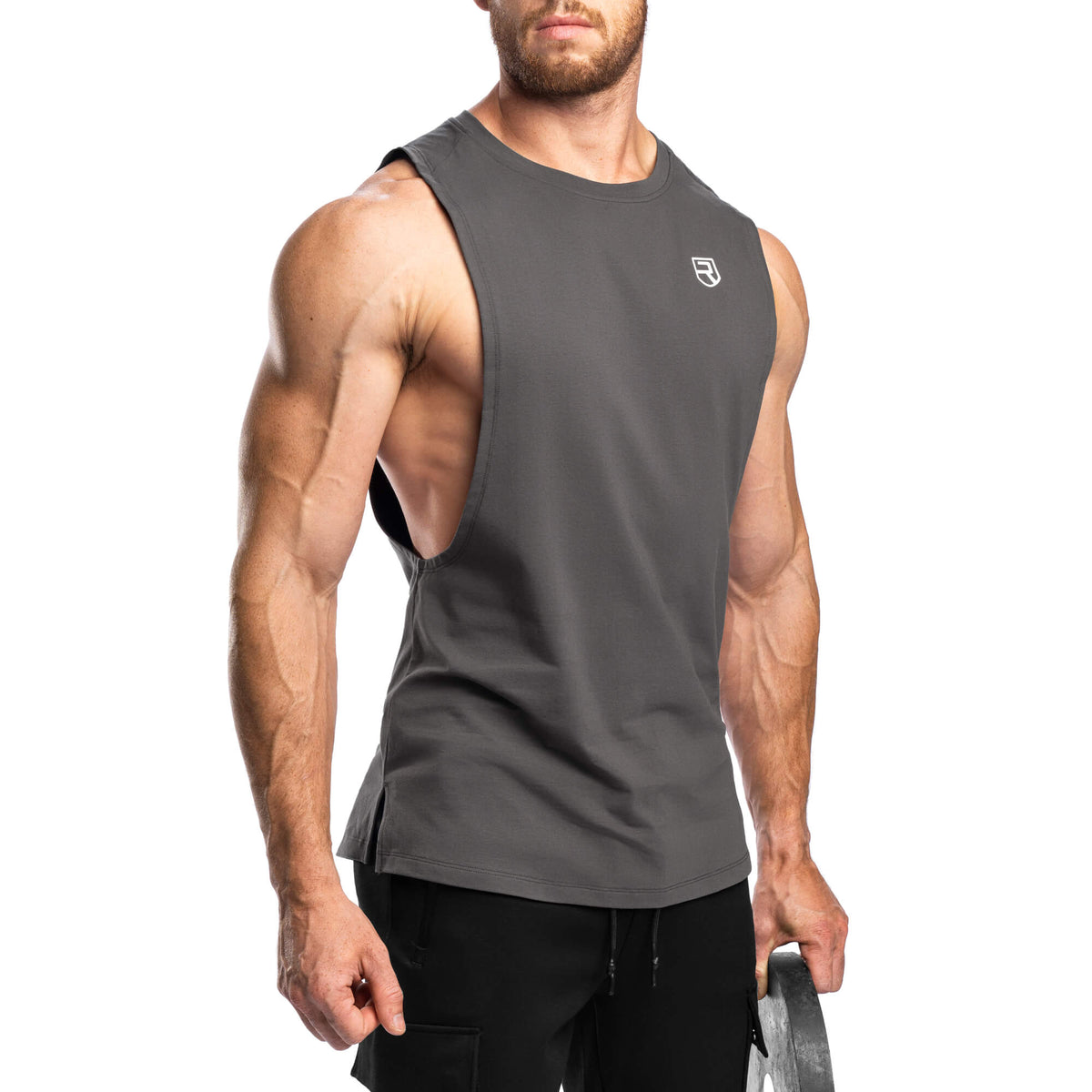 Elemental Tank Top - Charcoal