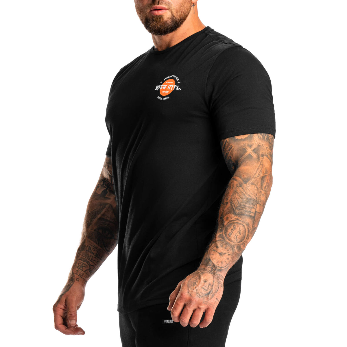 Japan Weightlifting Club Shirt - Black