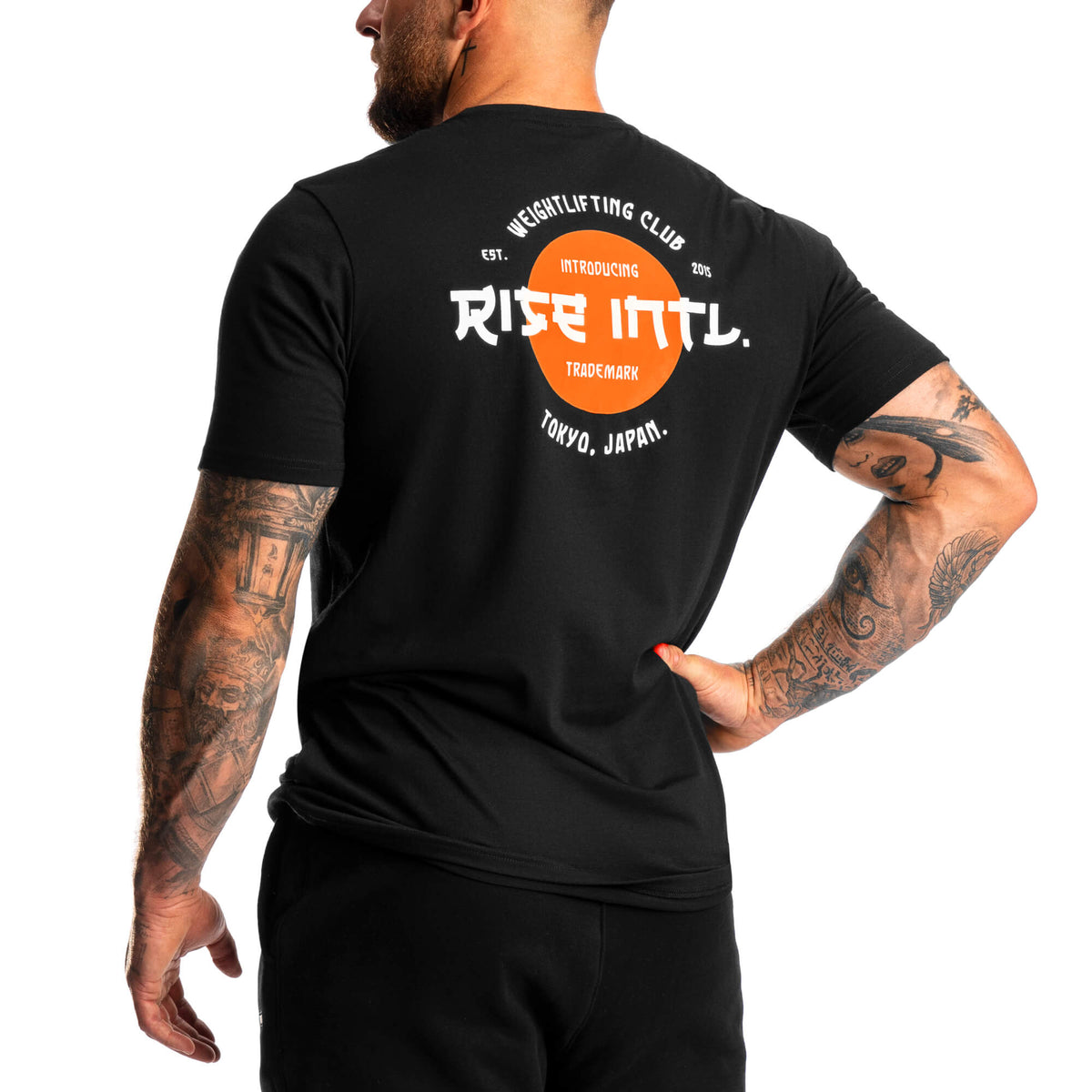 Japan Weightlifting Club Shirt - Black