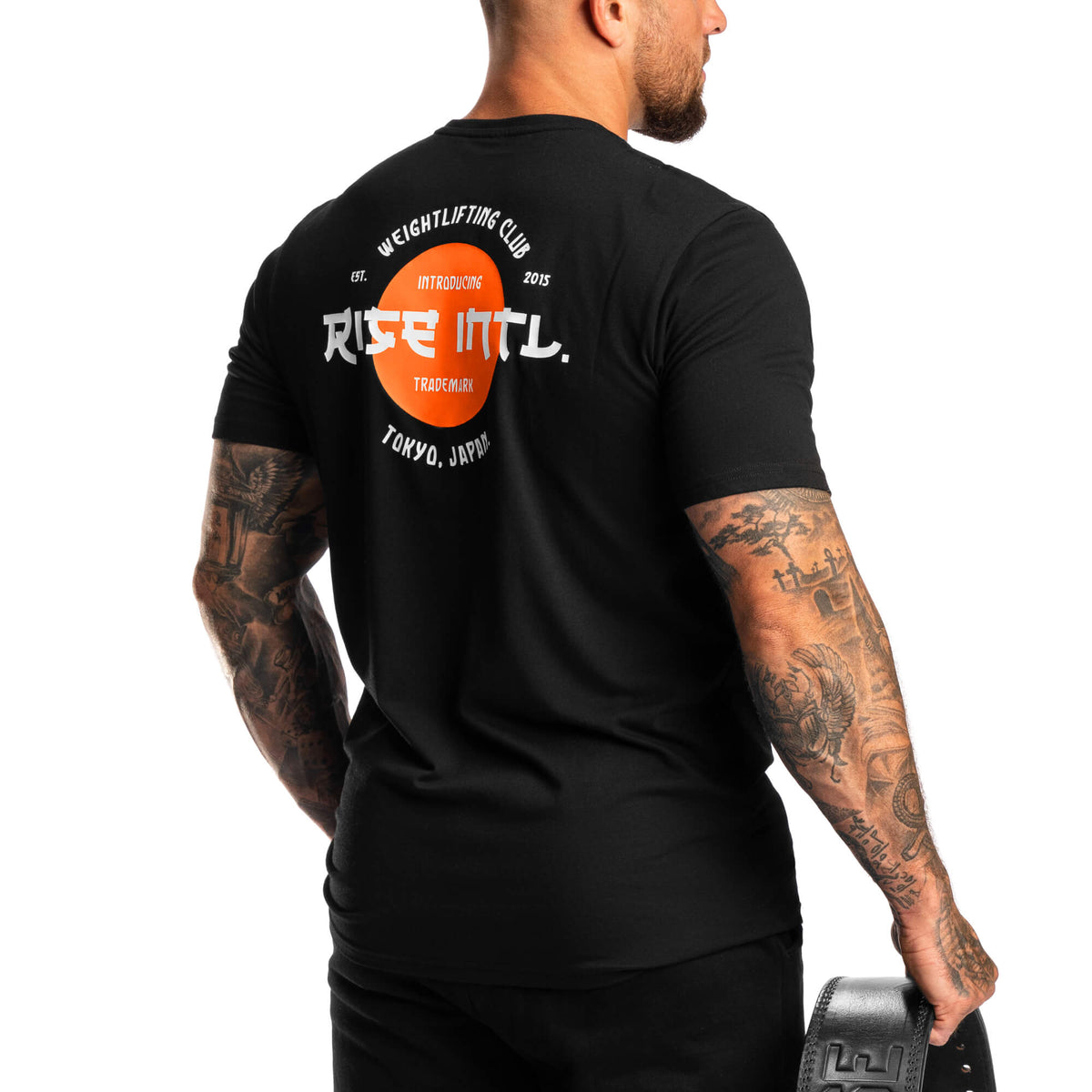 Japan Weightlifting Club Shirt - Black