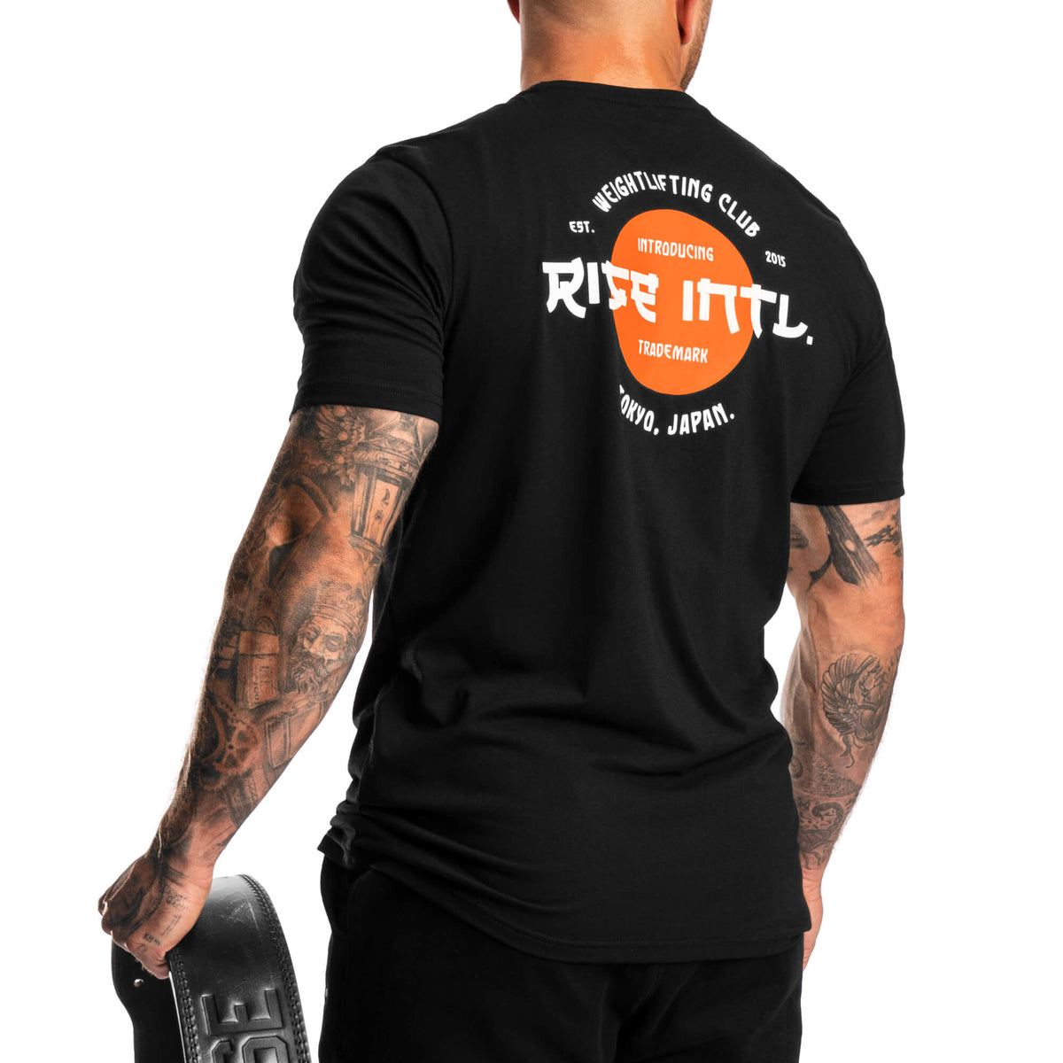 Japan Weightlifting Club Shirt - Black