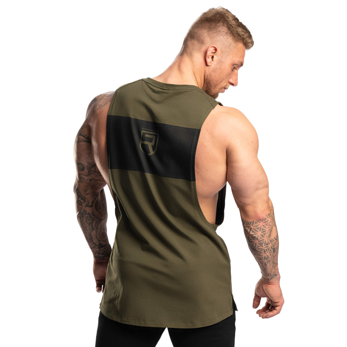 Motion Tank Top – Army Green