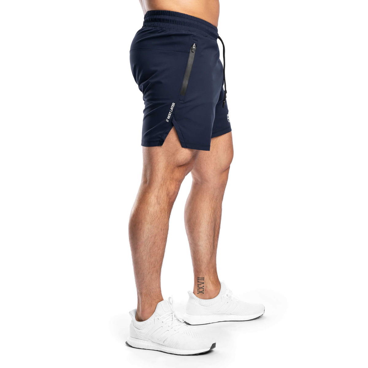 Rest Later Shorts 5&quot; - Navy