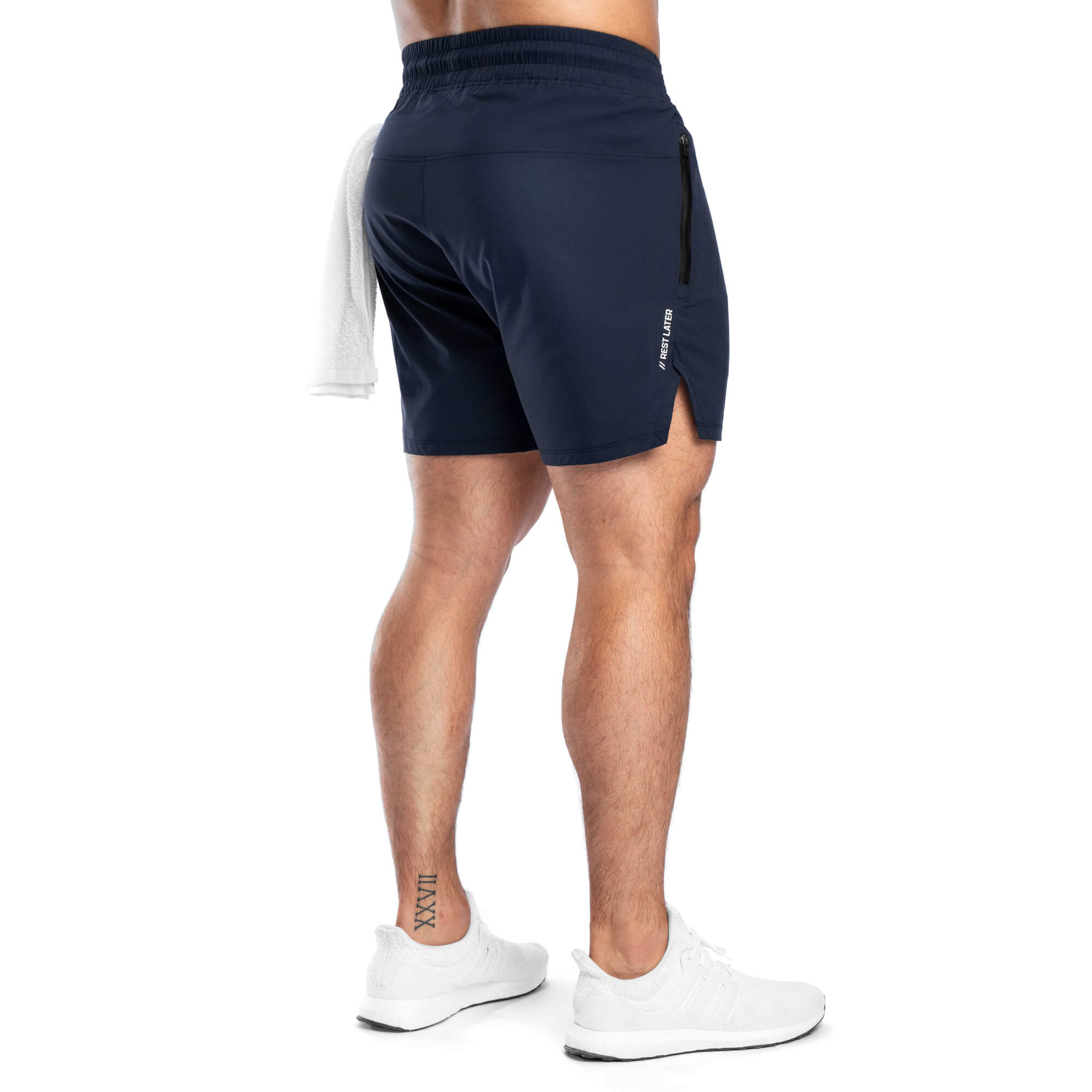 Rest Later Shorts 5" - Navy