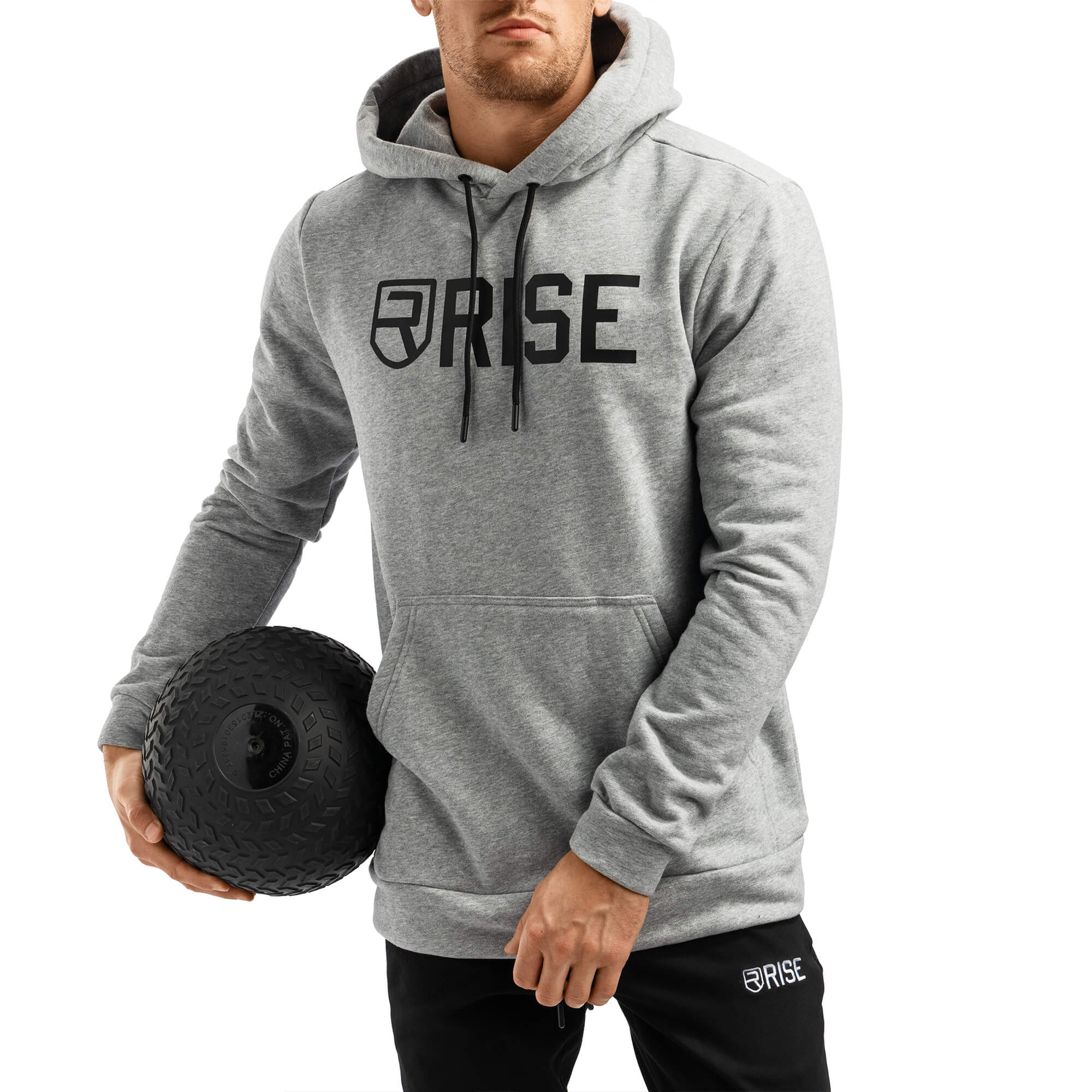Sweat à capuche Signature - Gris