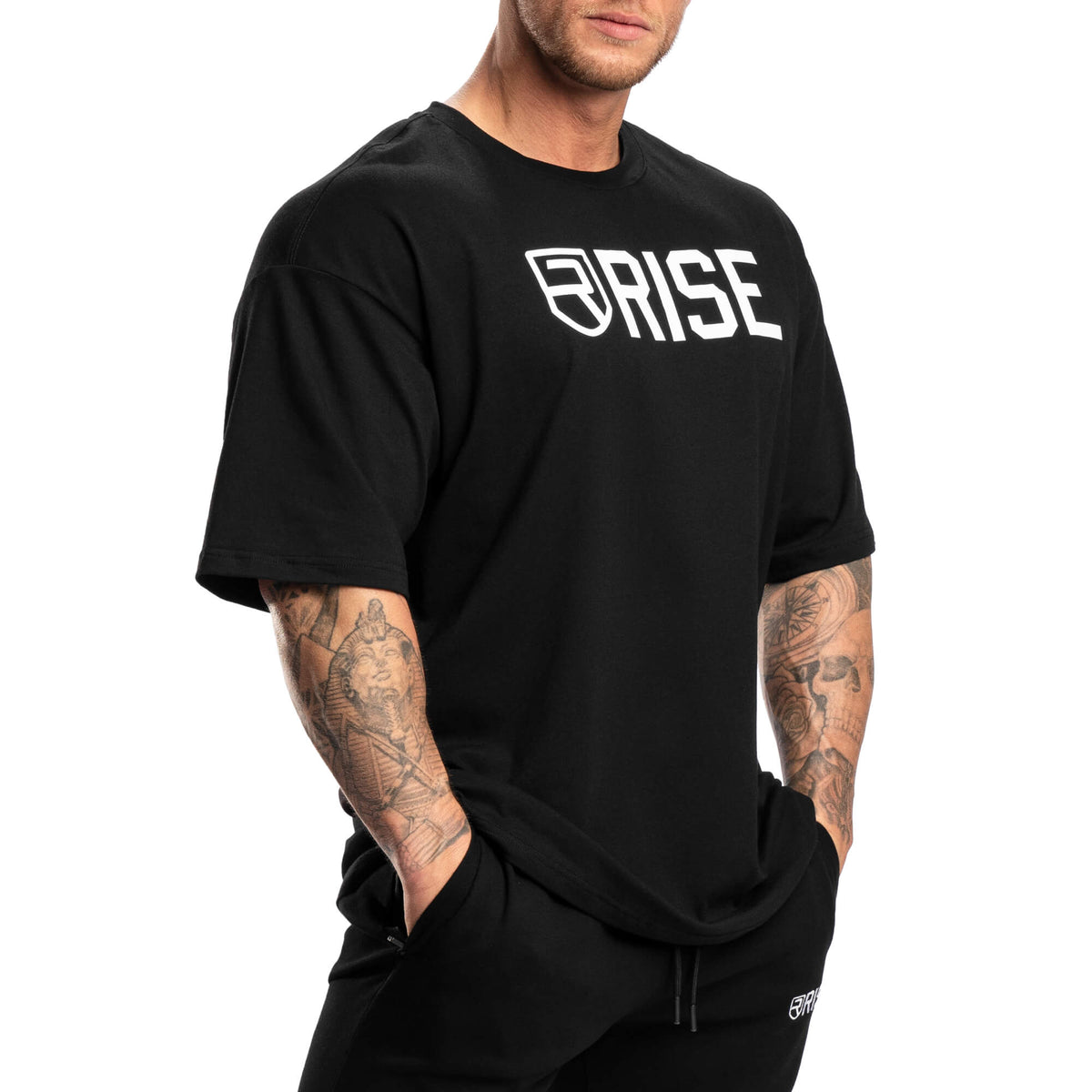 Men - Signature Oversized T-Shirt - Black