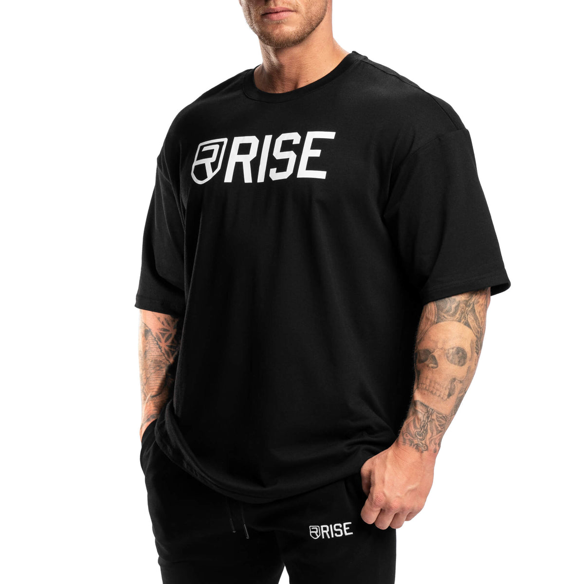 Men - Signature Oversized T-Shirt - Black