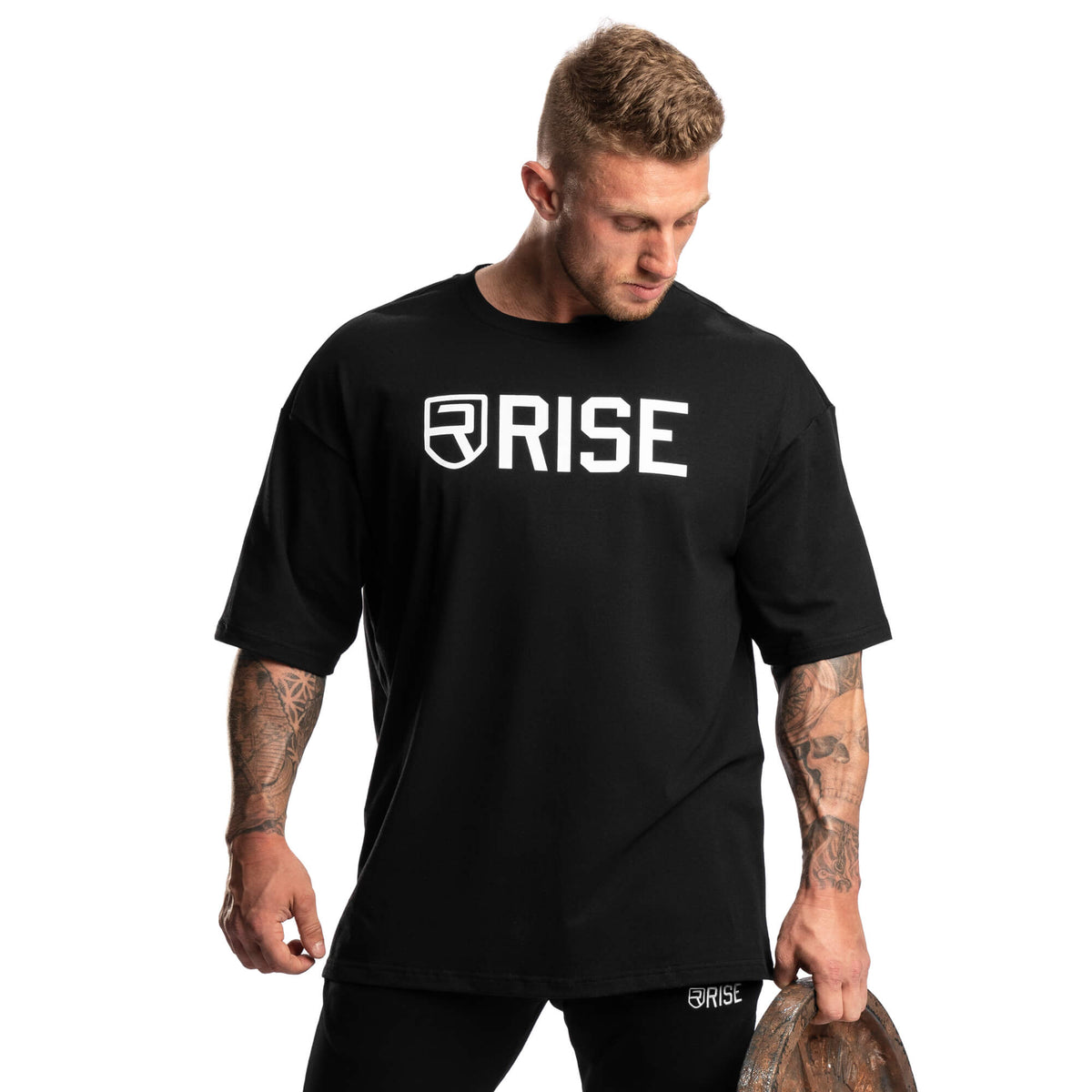 Men - Signature Oversized T-Shirt - Black