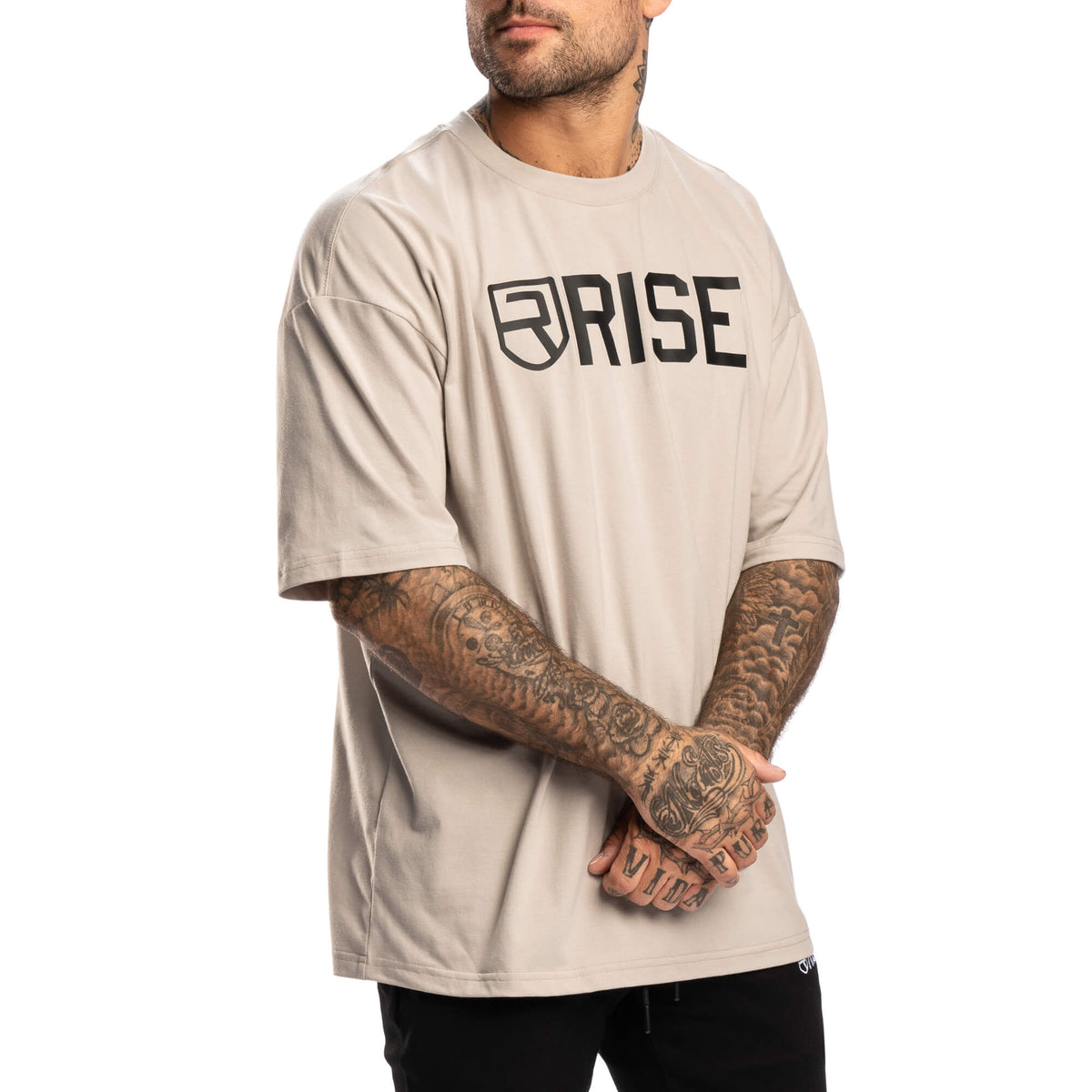Men - Signature Oversized T-Shirt - Sandstorm