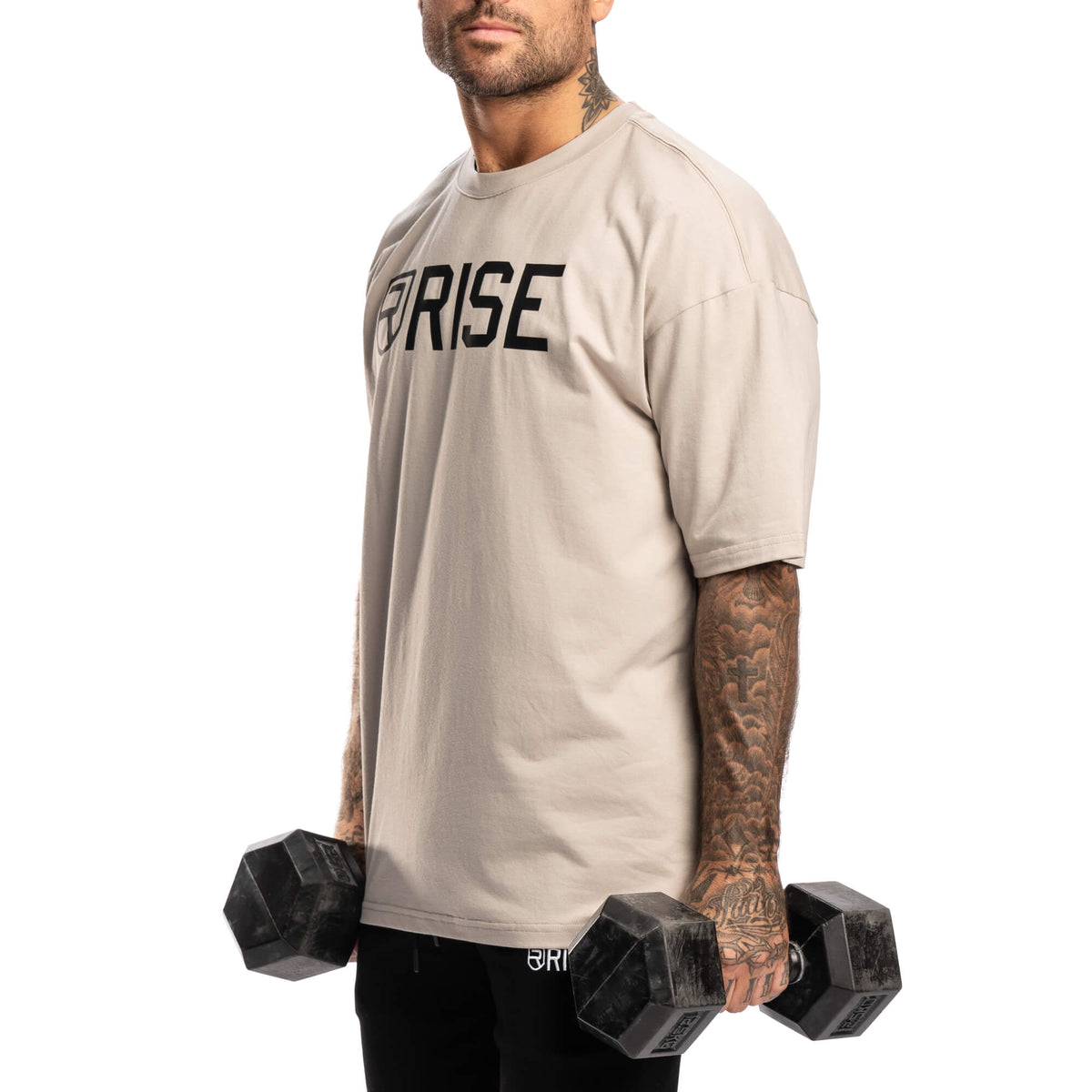 Men - Signature Oversized T-Shirt - Sandstorm