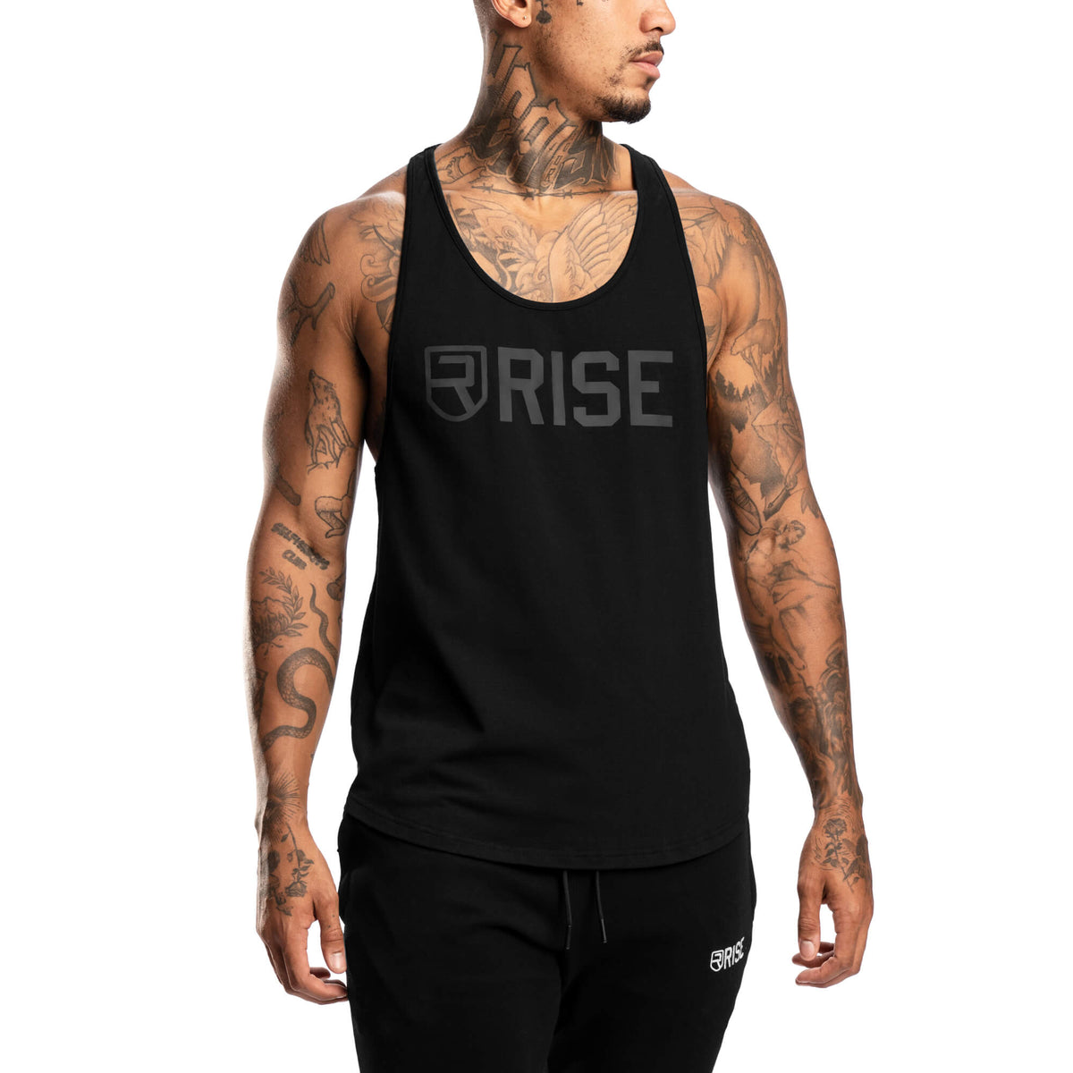 Signature Stringer - Black on Black