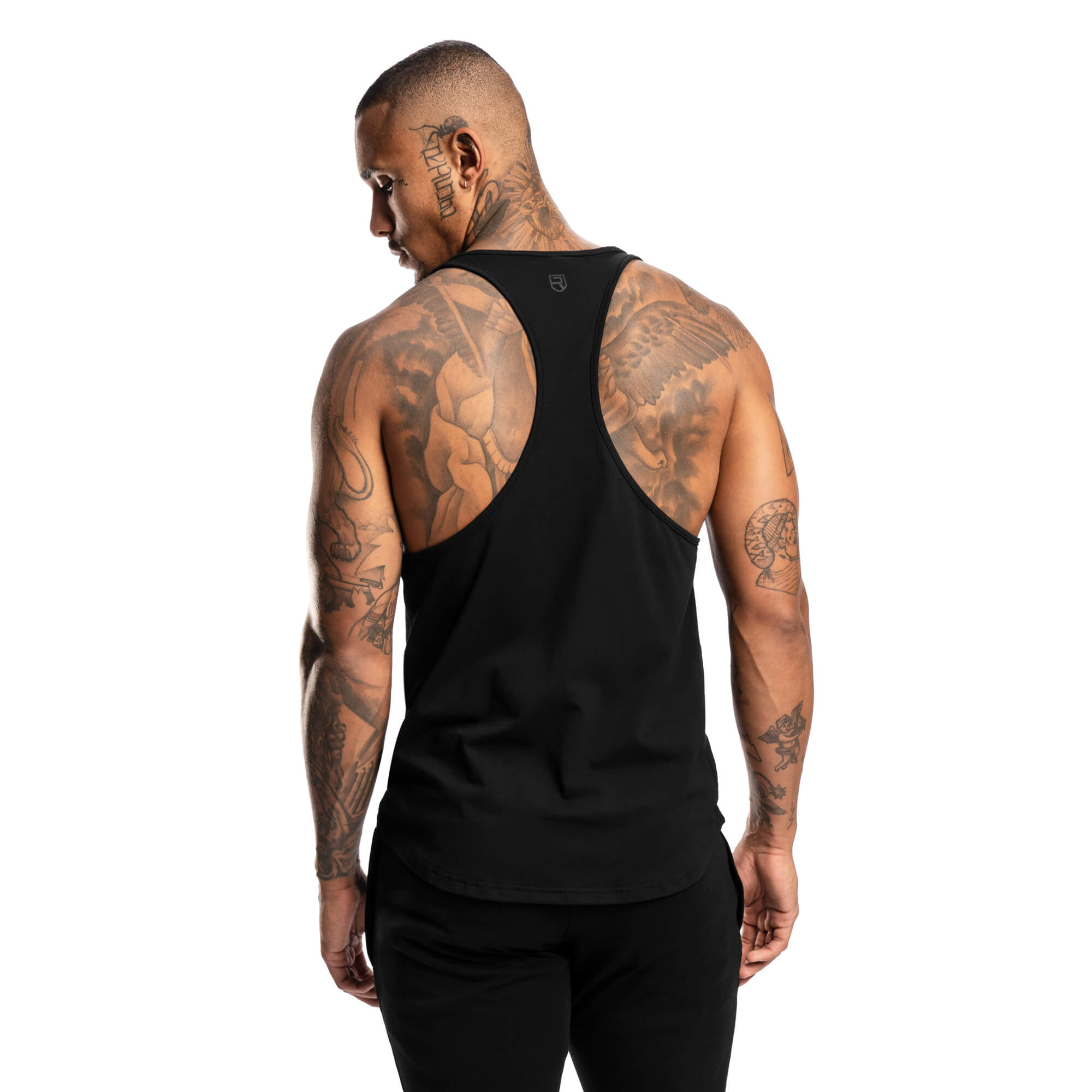 Signature Stringer - Noir sur noir