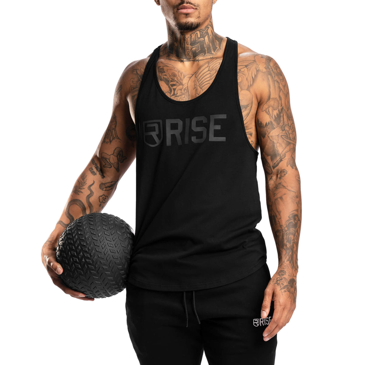 Signature Stringer - Black on Black