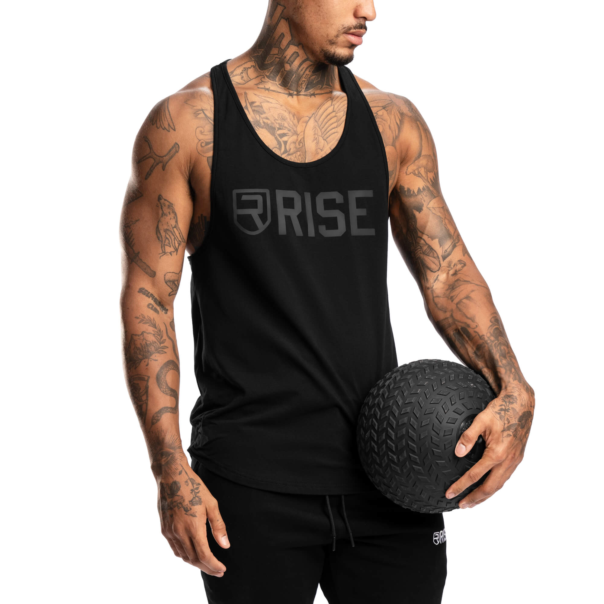 Signature Stringer - Noir sur noir