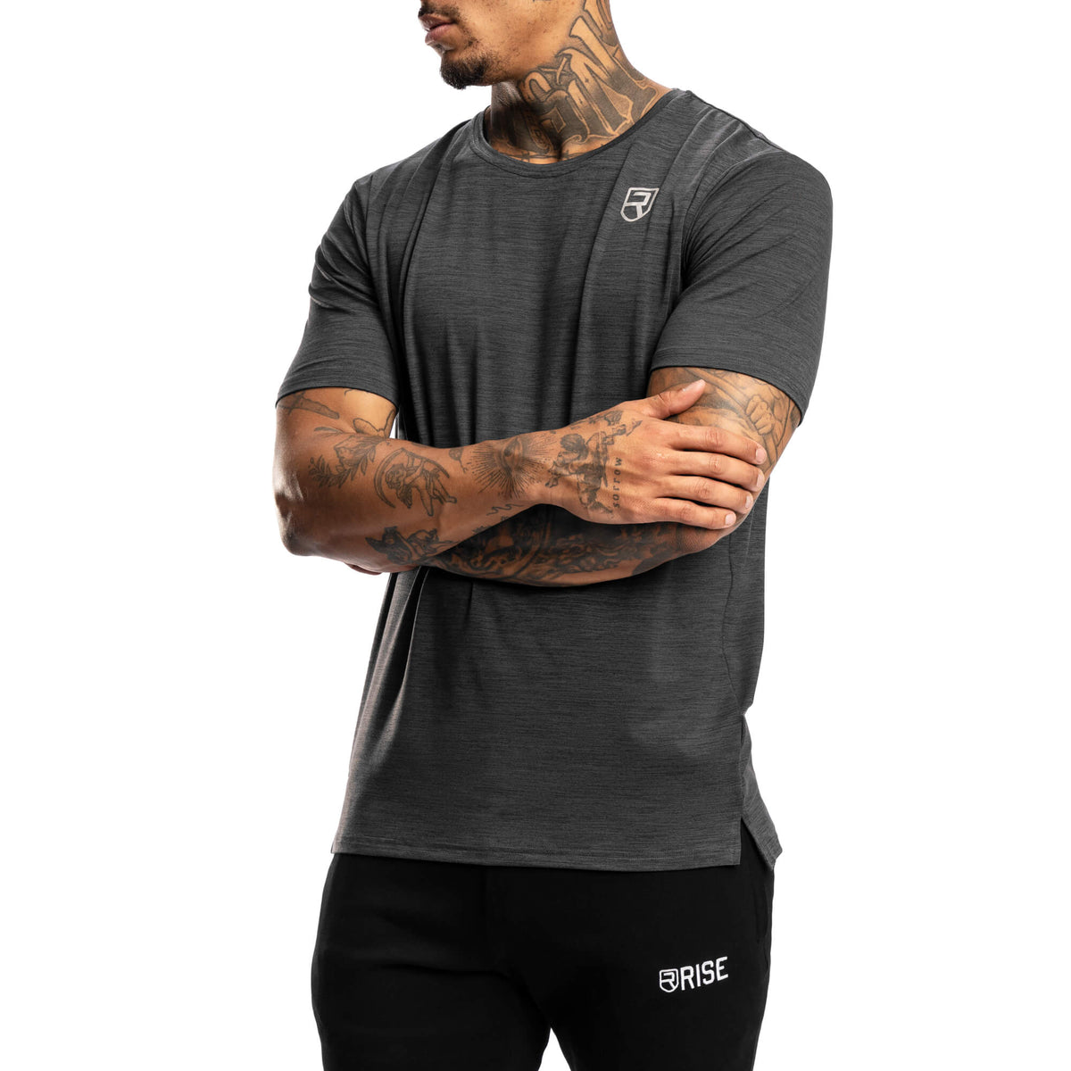 Softest T-Shirt – Black Marl