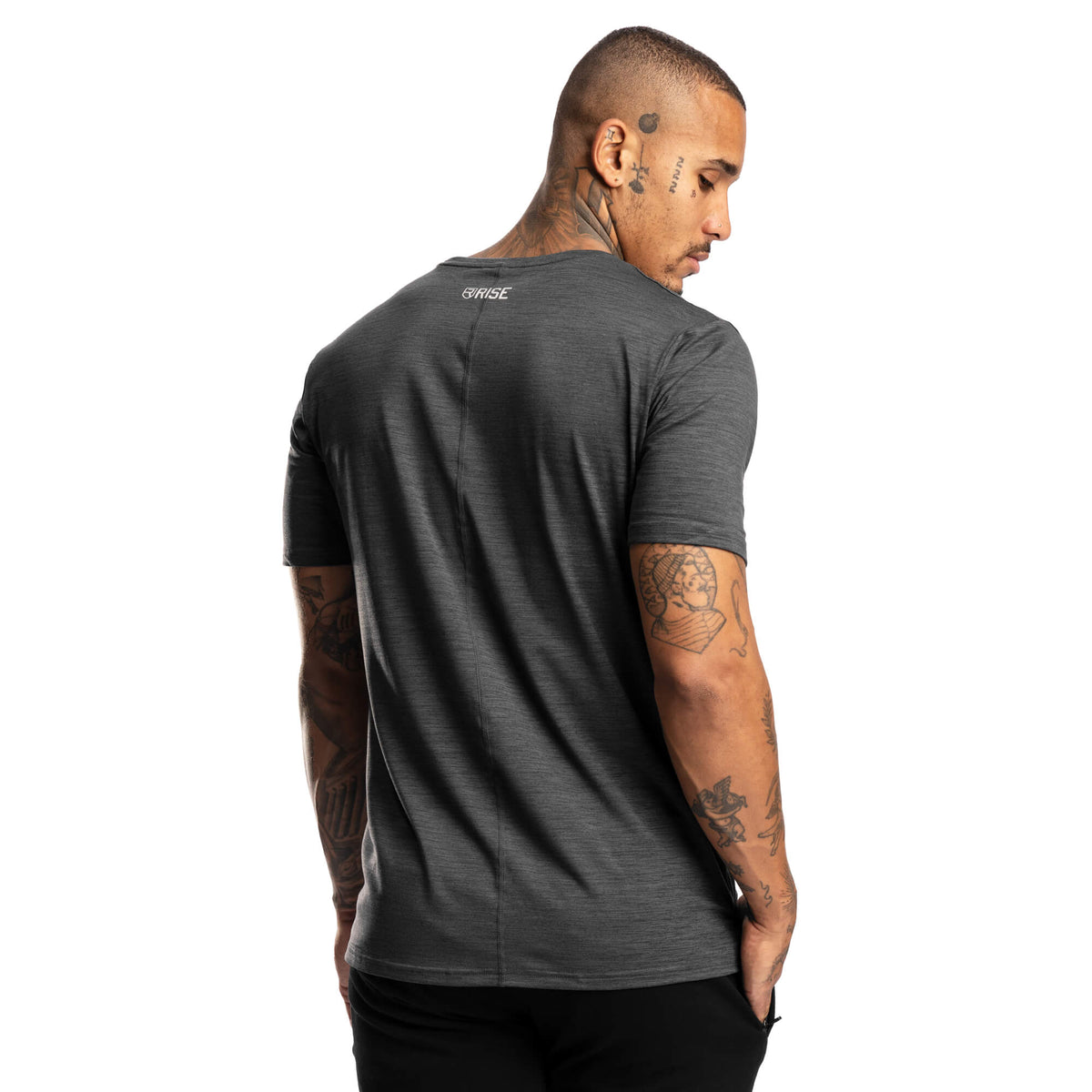 Softest T-Shirt – Black Marl