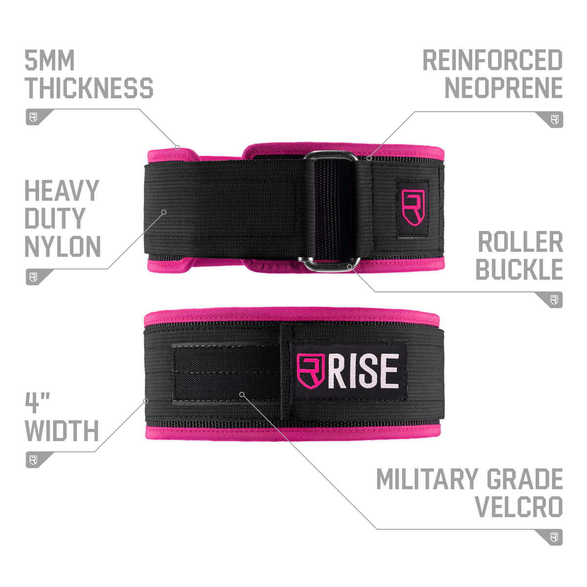 Neoprene Belt – Pink