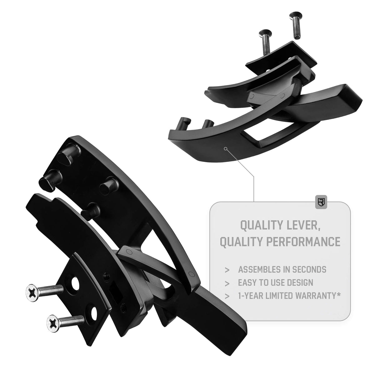 10mm Lever Belt - Black Optic