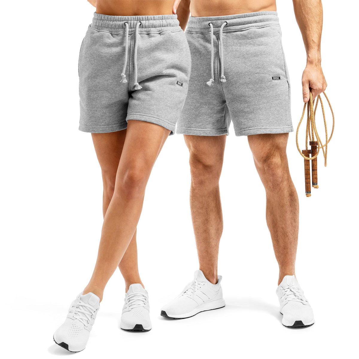 Comfy Shorts 5&quot; - Light Grey