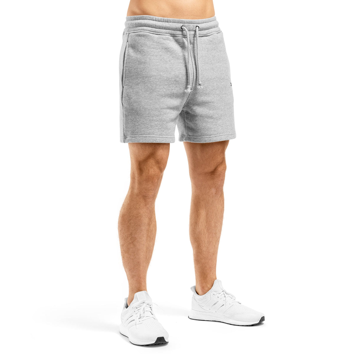 Men - Comfy Shorts 5&quot; - Light Grey