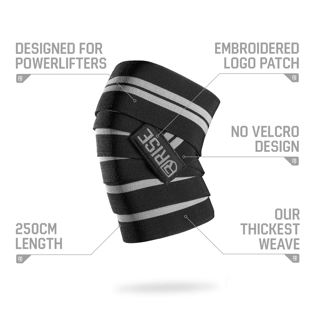 Knee Wraps – Black Edition