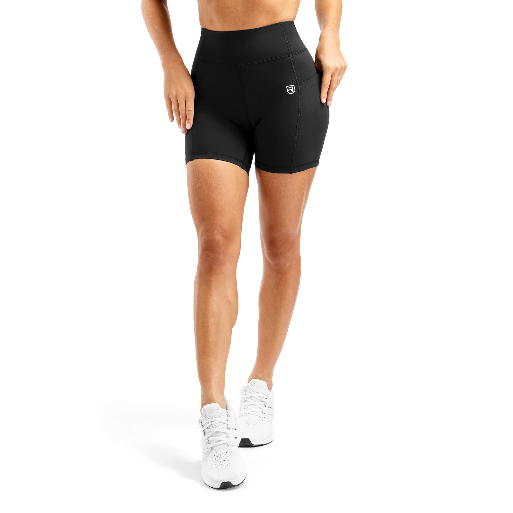 Short taille haute avec poches Arsenal - Noir
