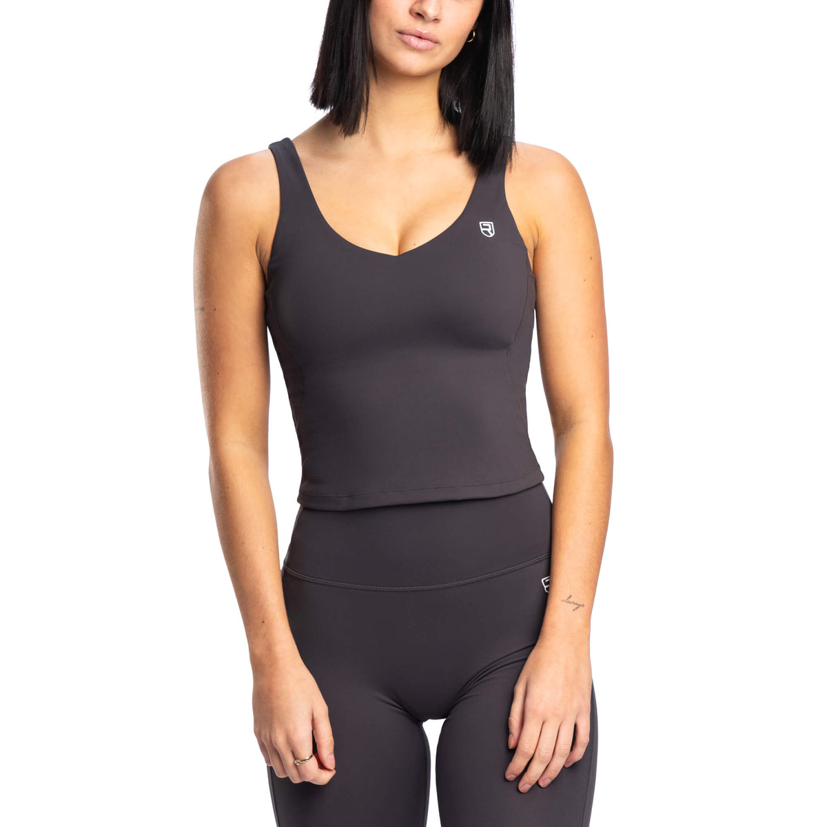 Feels Padded Tank Top - Night Shadow