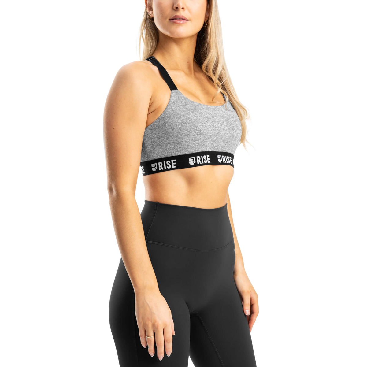 Motion Sports Bra – Grey/Black