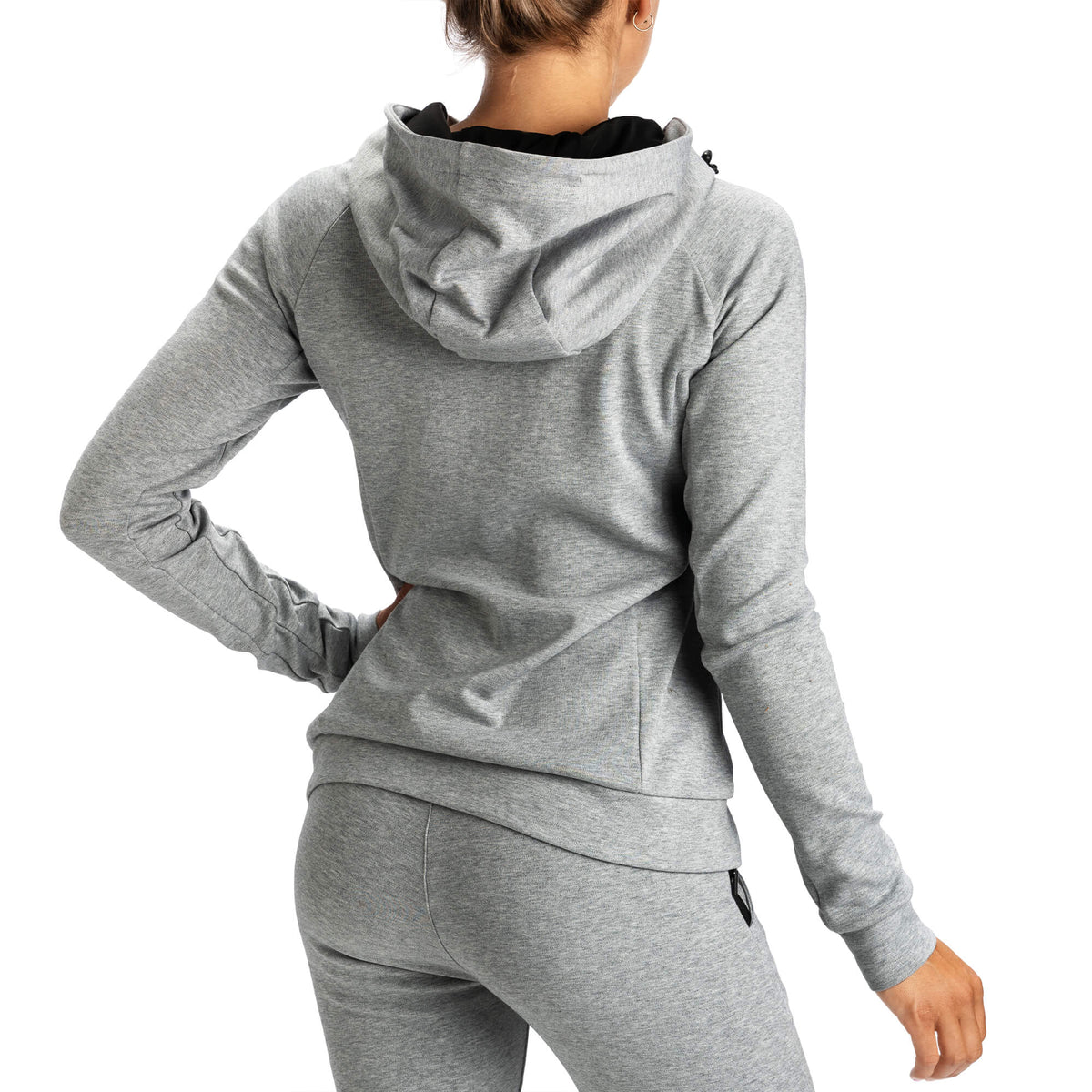Women s Peak Hoodie Light Grey XS