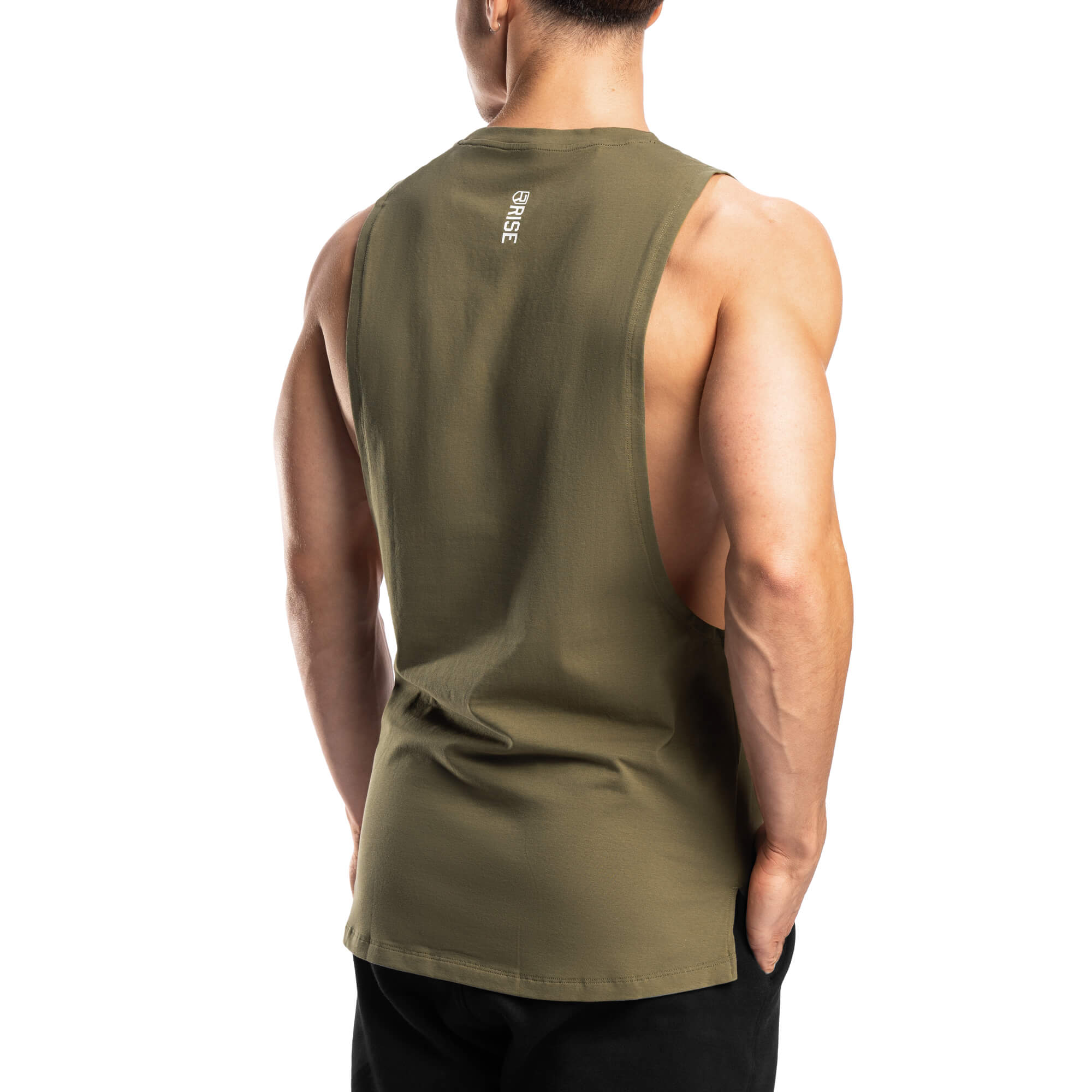 Elemental Tank Top - Army Green