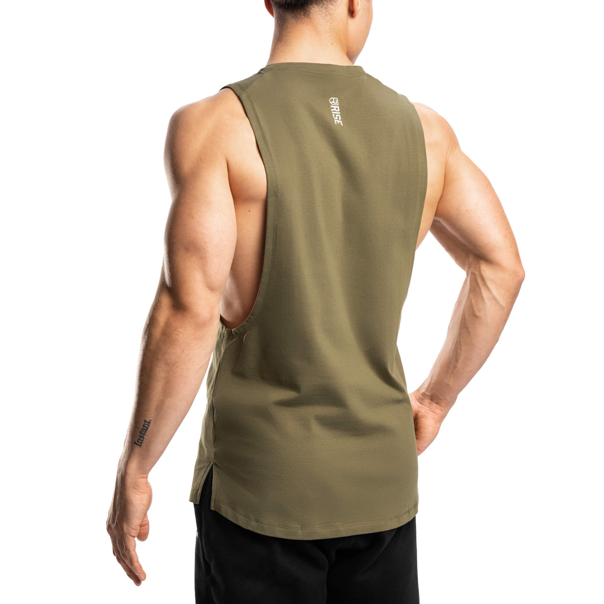 Elemental Tank Top - Army Green