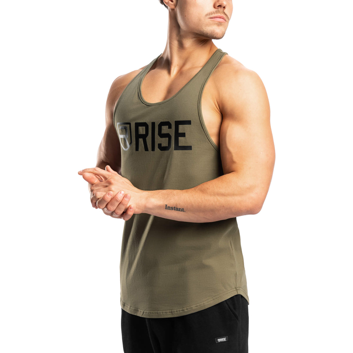 Signature Stringer - Army Green