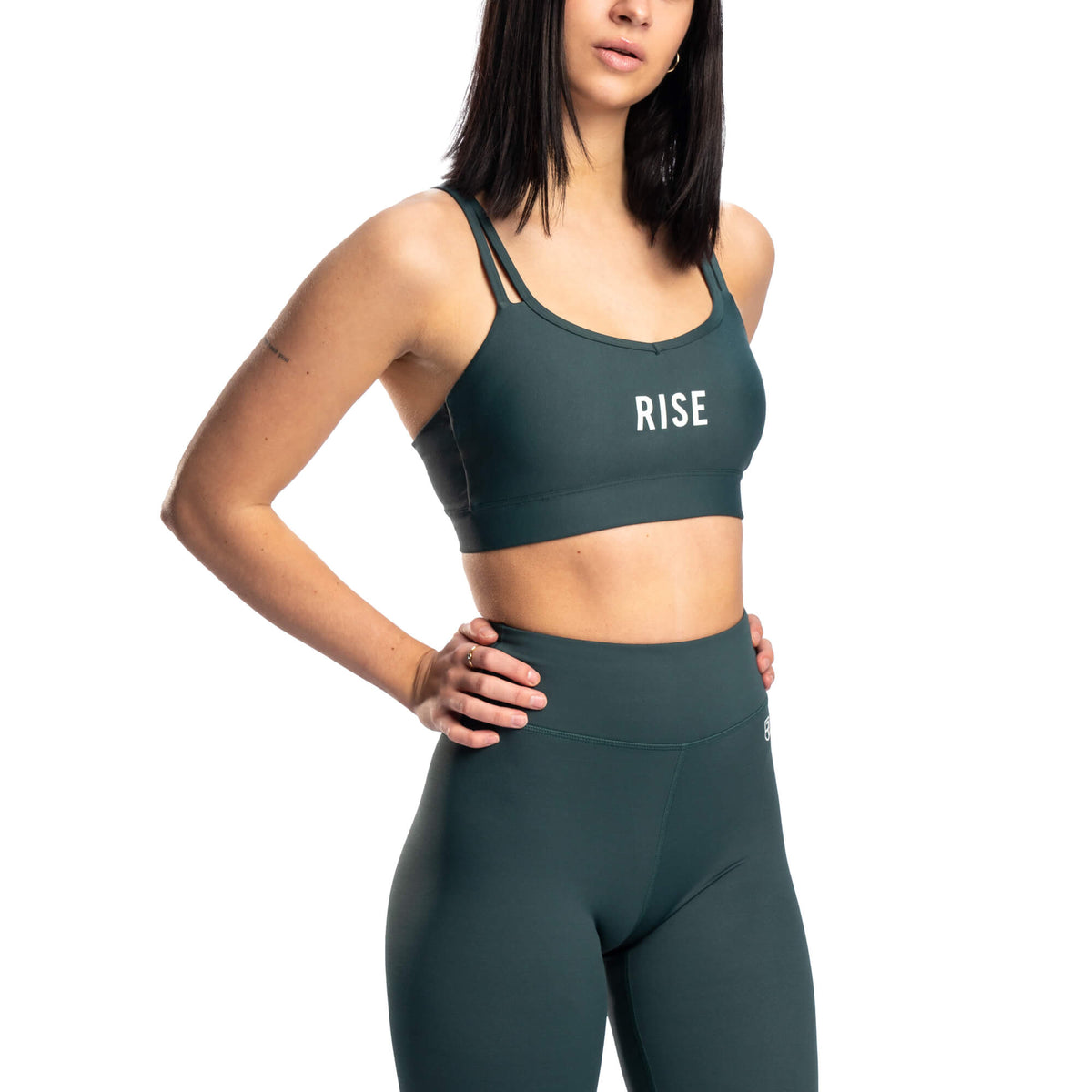 Soutien-gorge de sport raffiné - Vert pin