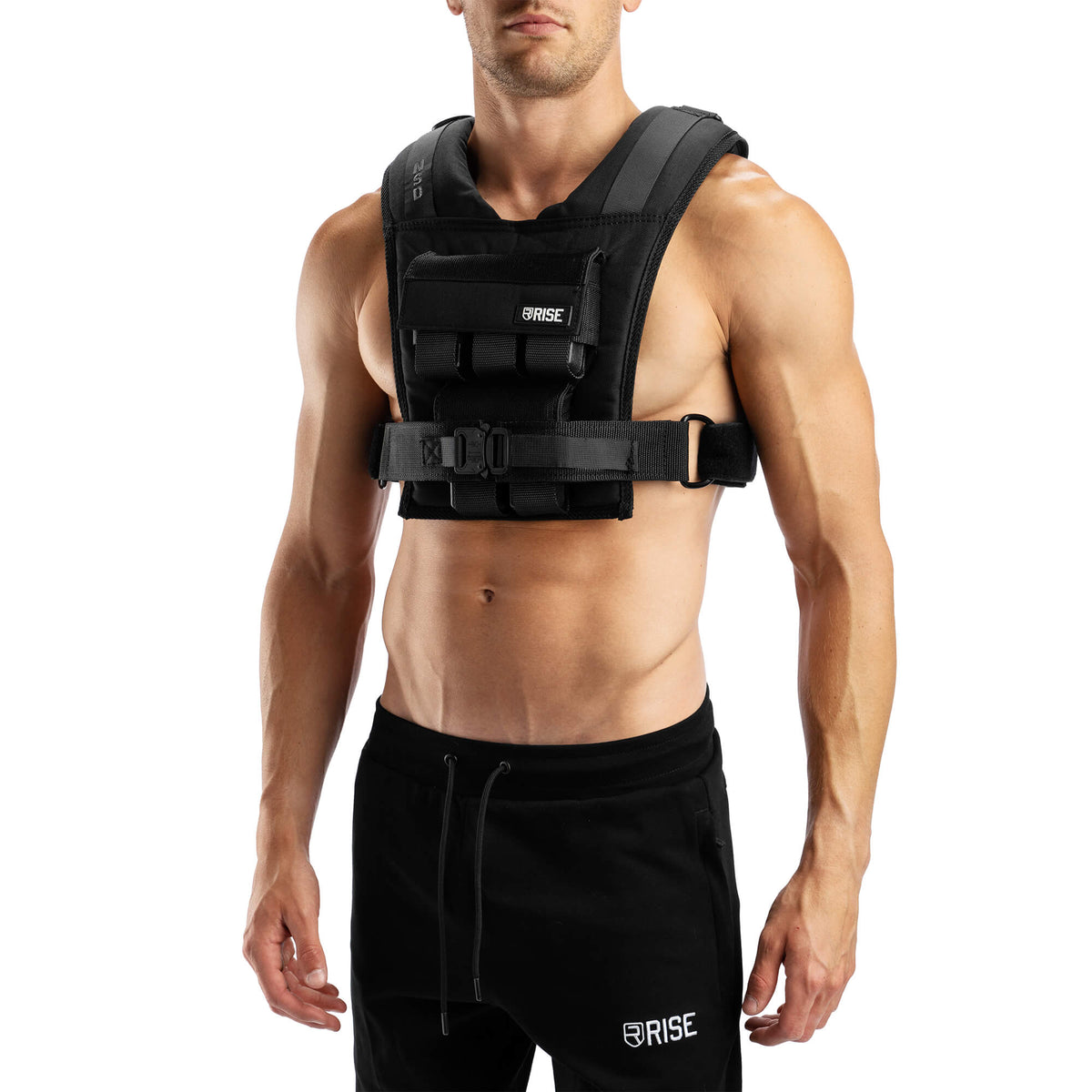 Alpha 1 Weighted Vest - Black - Rise Canada