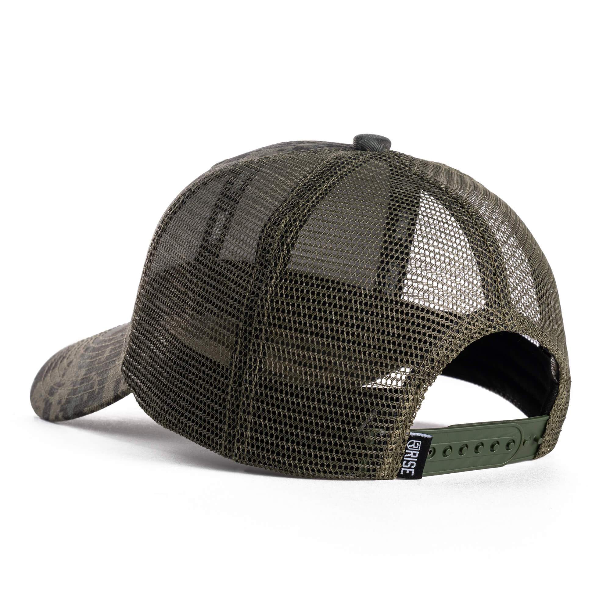 Delta Snapback - Green Digital Camo