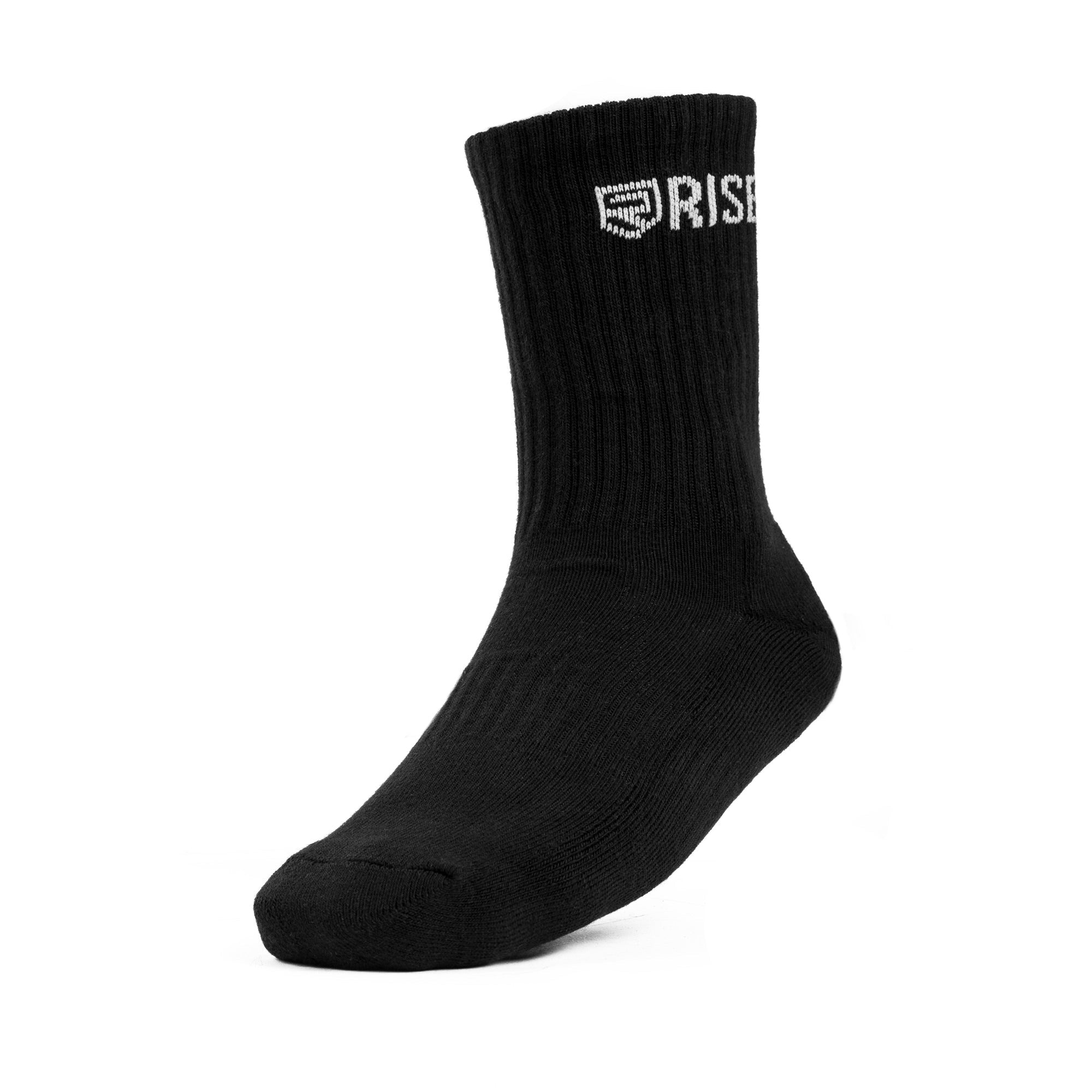 Rise Crew Socks – Black - Rise