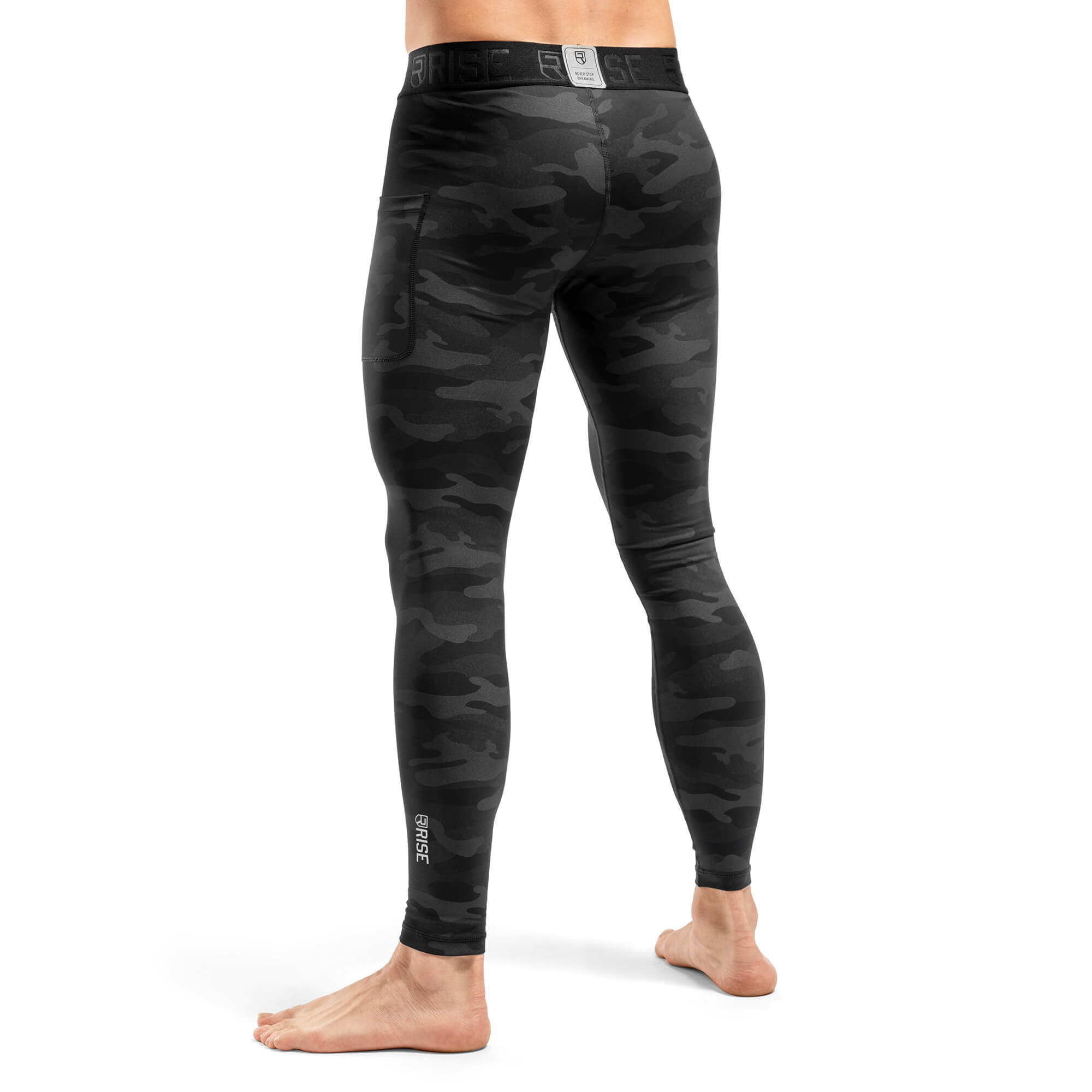 Absolute Compression Pants - Black Camo