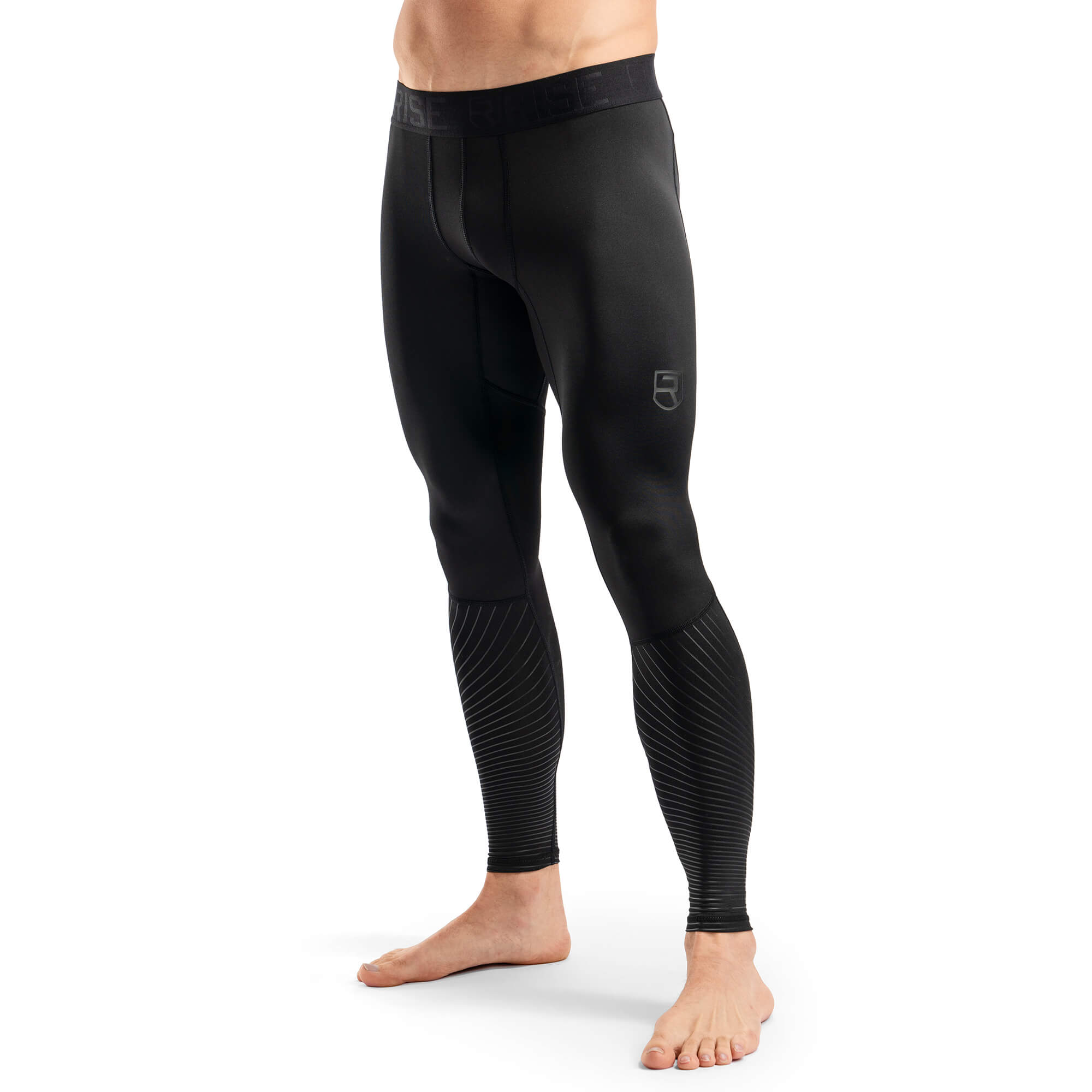 Active Dry Compression Pants - Black - Rise Canada