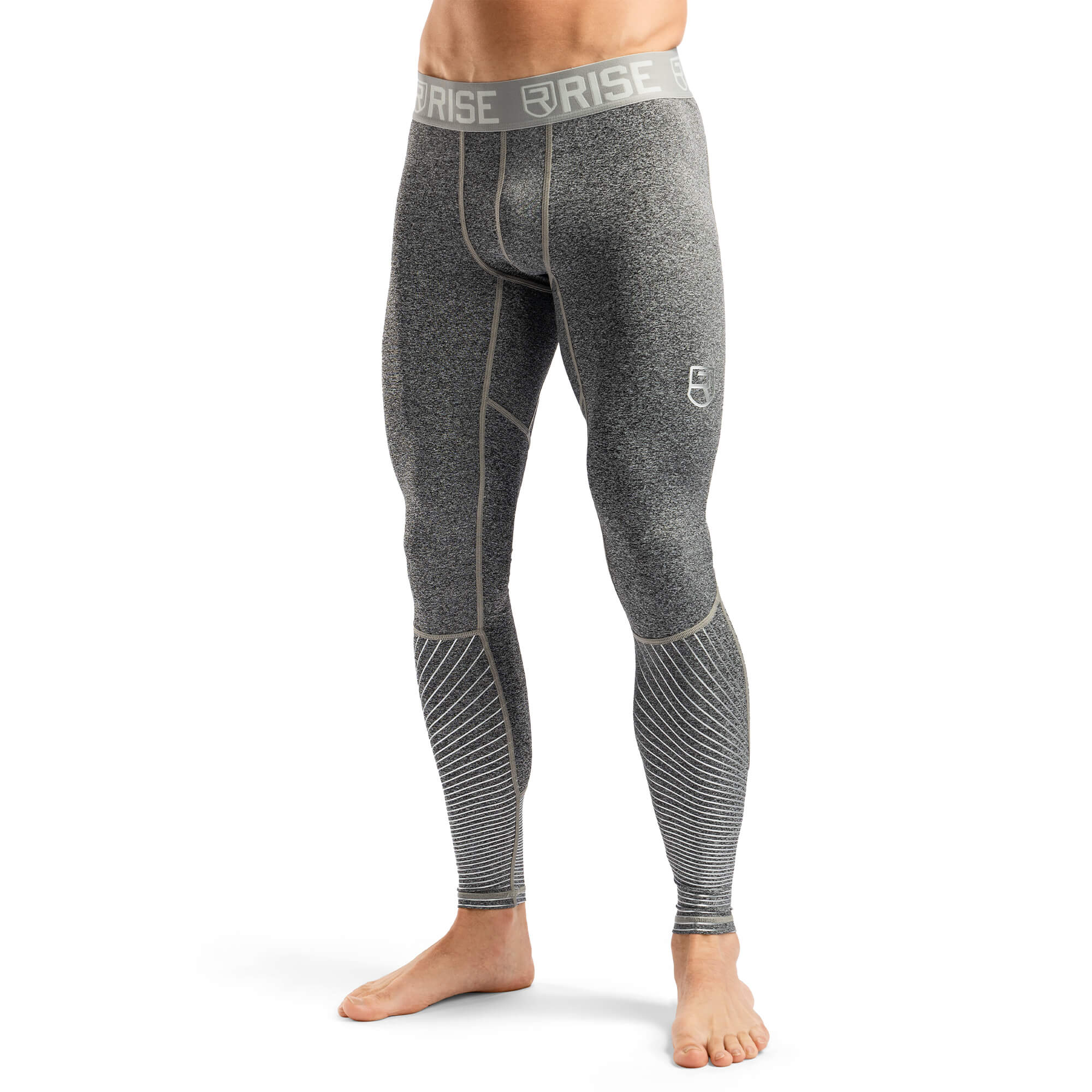 Active Dry Compression Pants - Grey