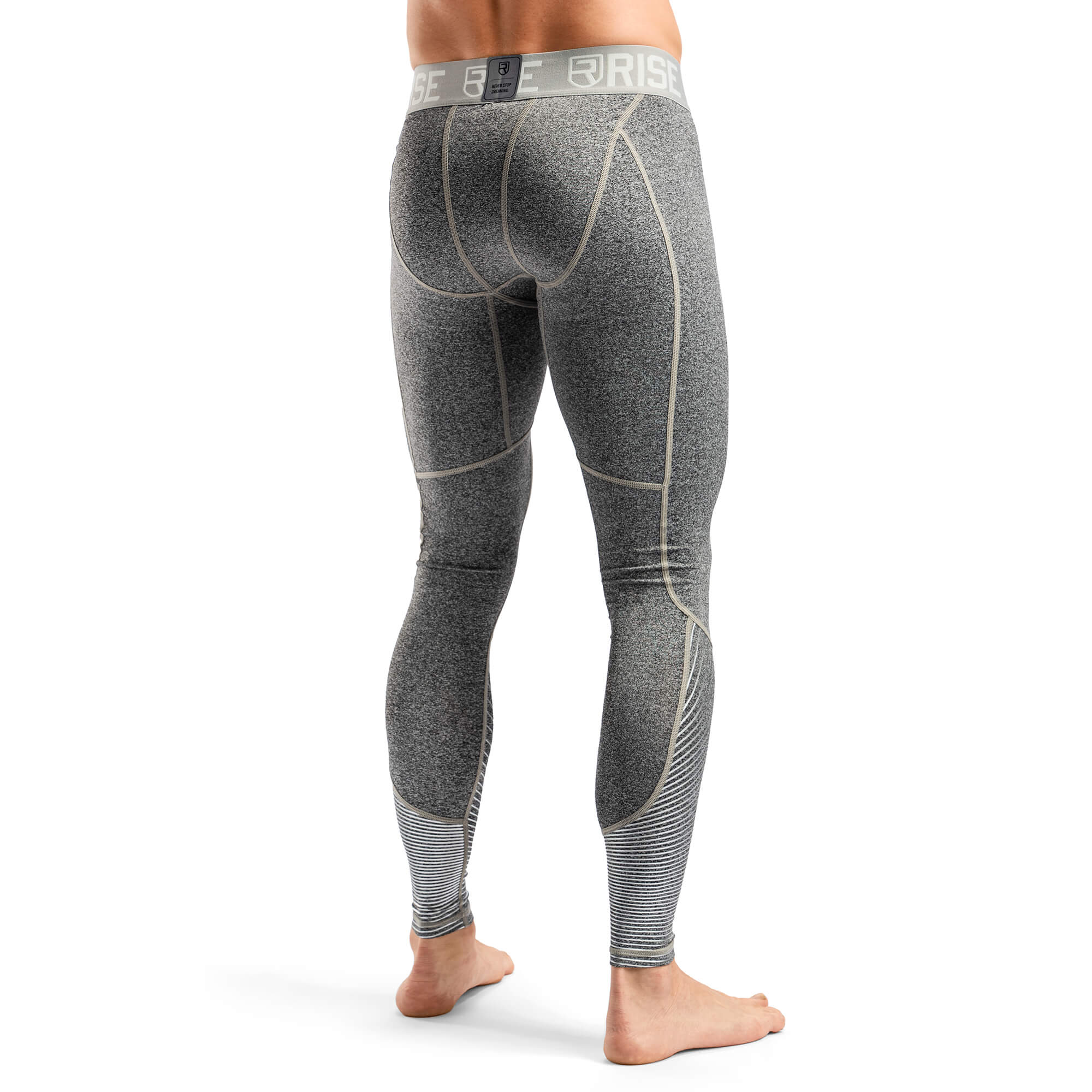 Active Dry Compression Pants - Grey