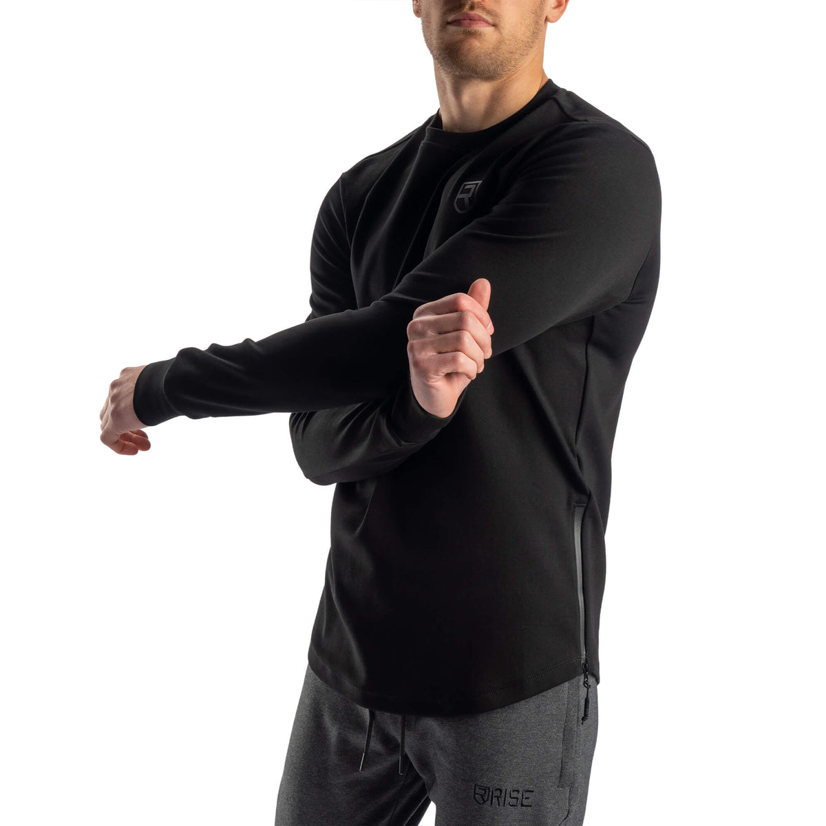 Ascent Crewneck - Black