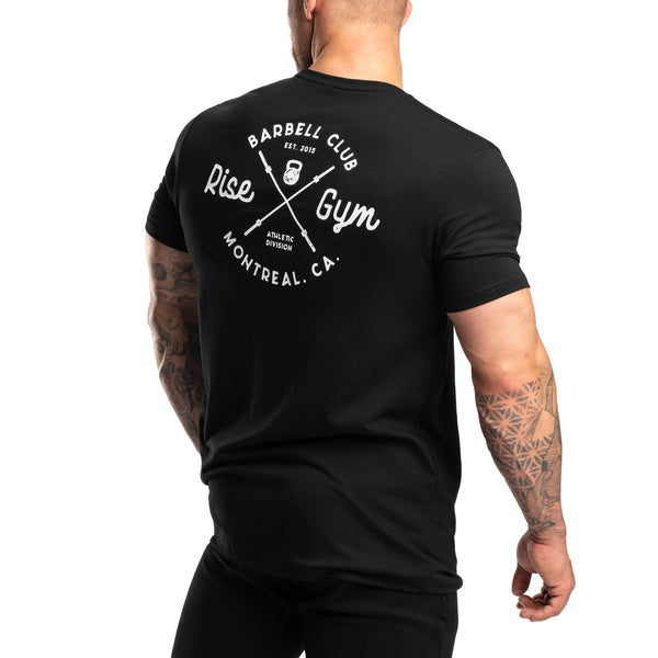 Barbell Club Shirt - Black - Rise Canada