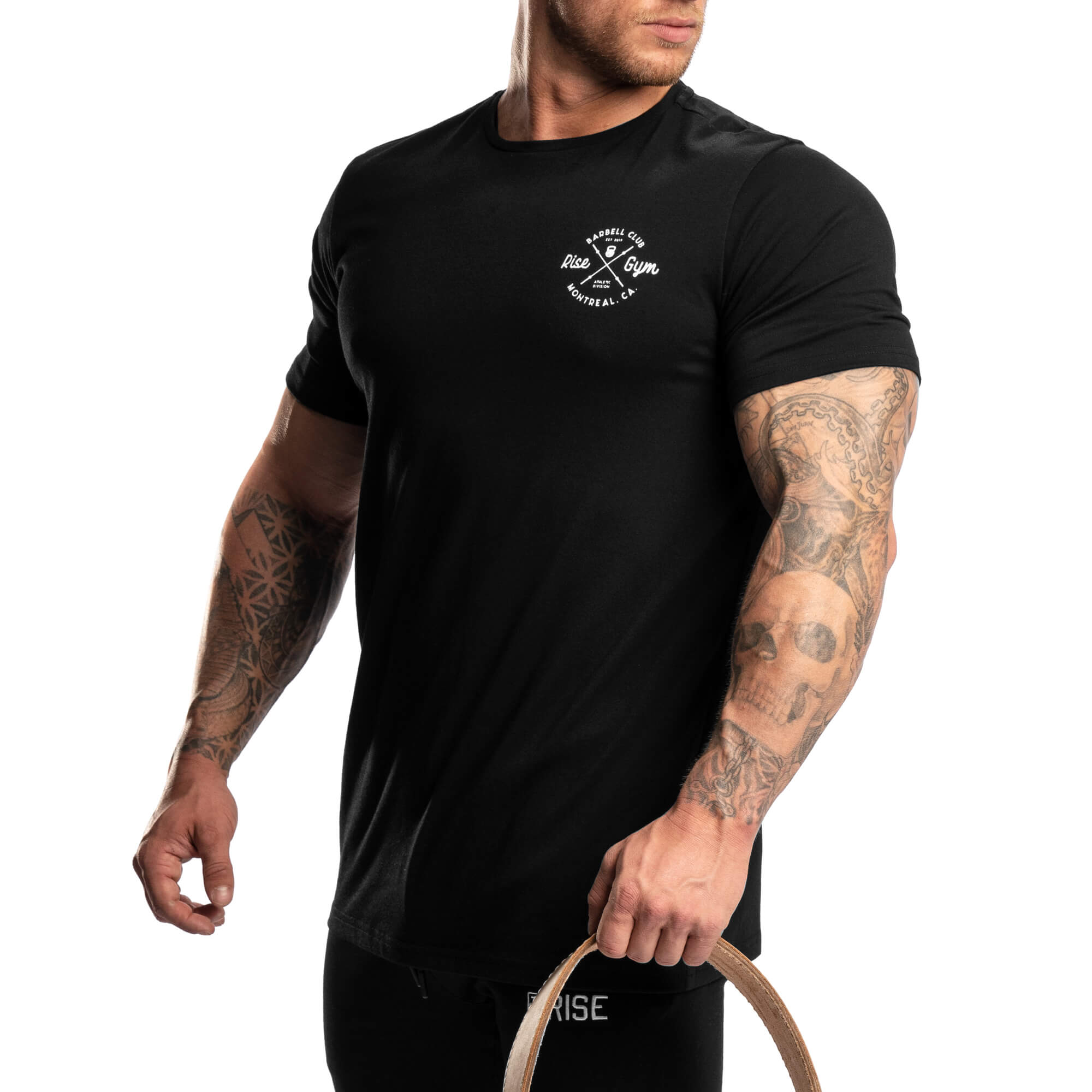 Chemise Barbell Club - Noir