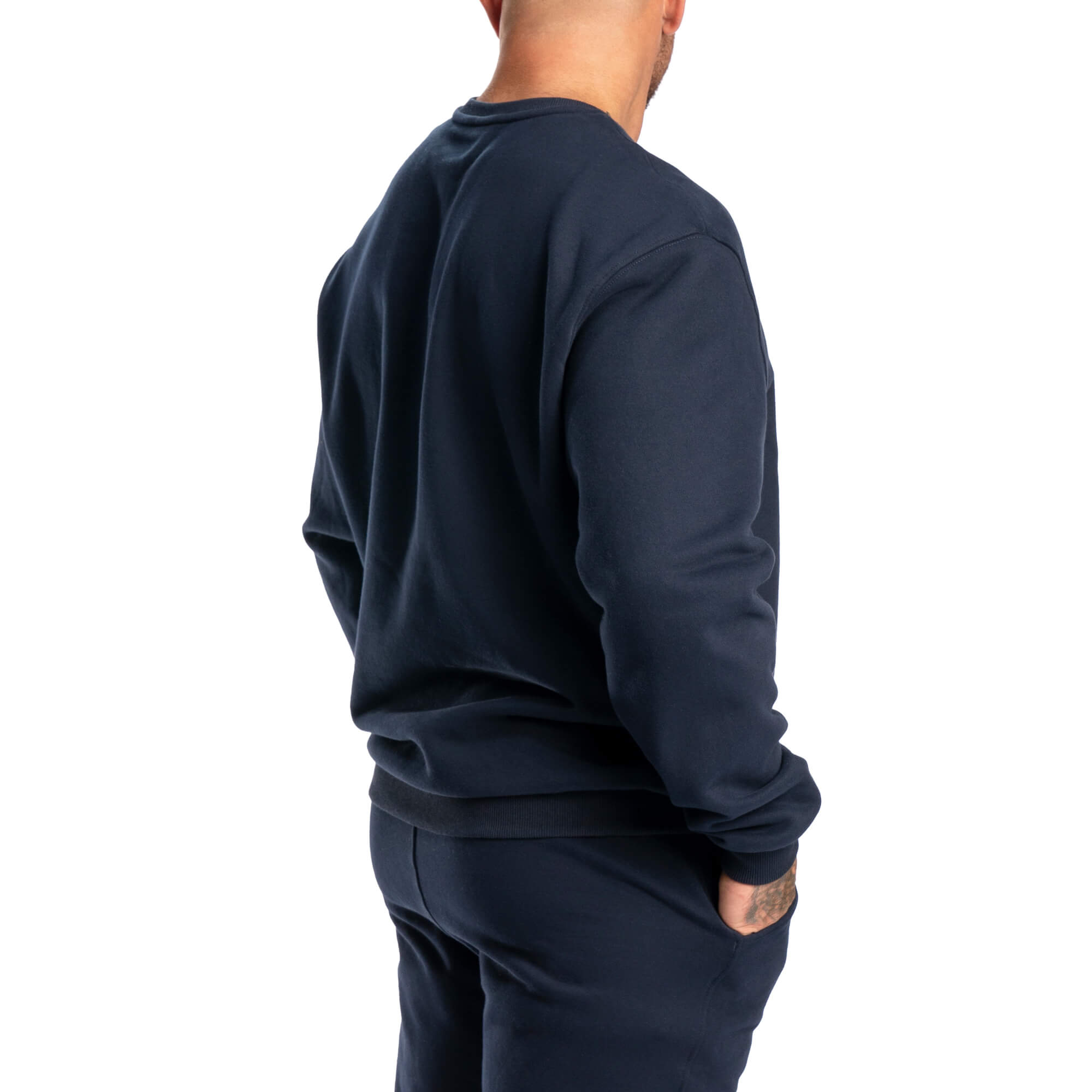 T-shirt à col ras du cou confortable 2.0 - Bleu marine