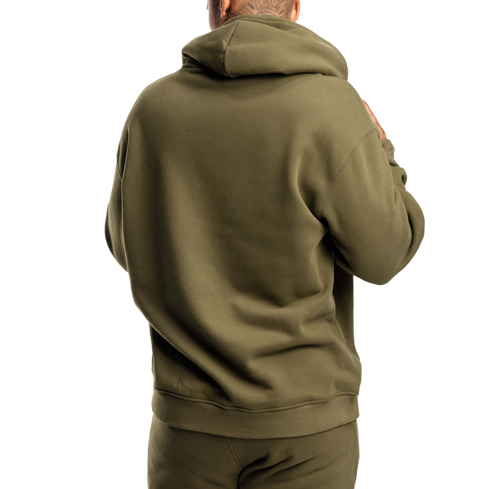 Sweat à capuche confortable 2.0 - Vert armée