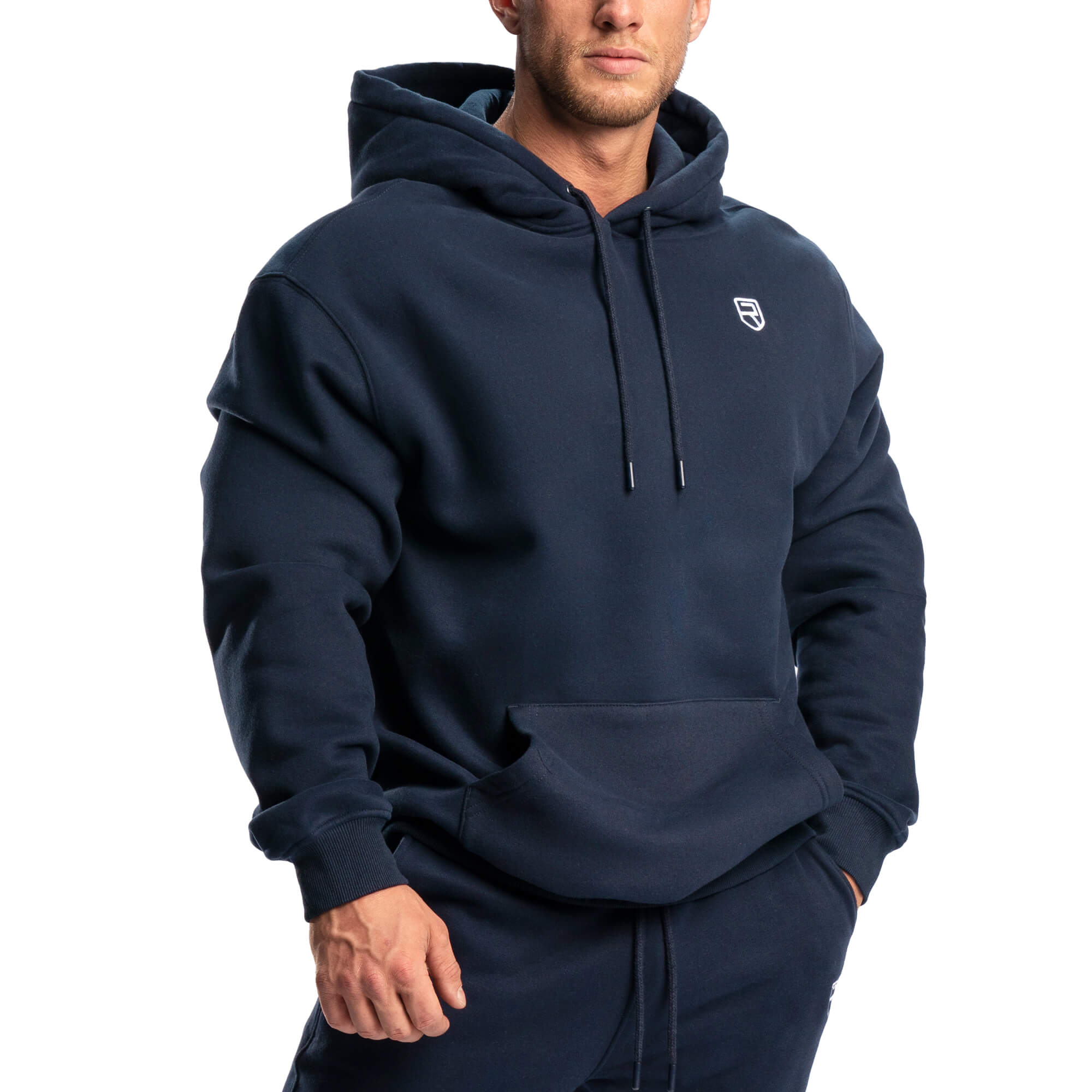 Sweat à capuche confortable 2.0 - Bleu marine
