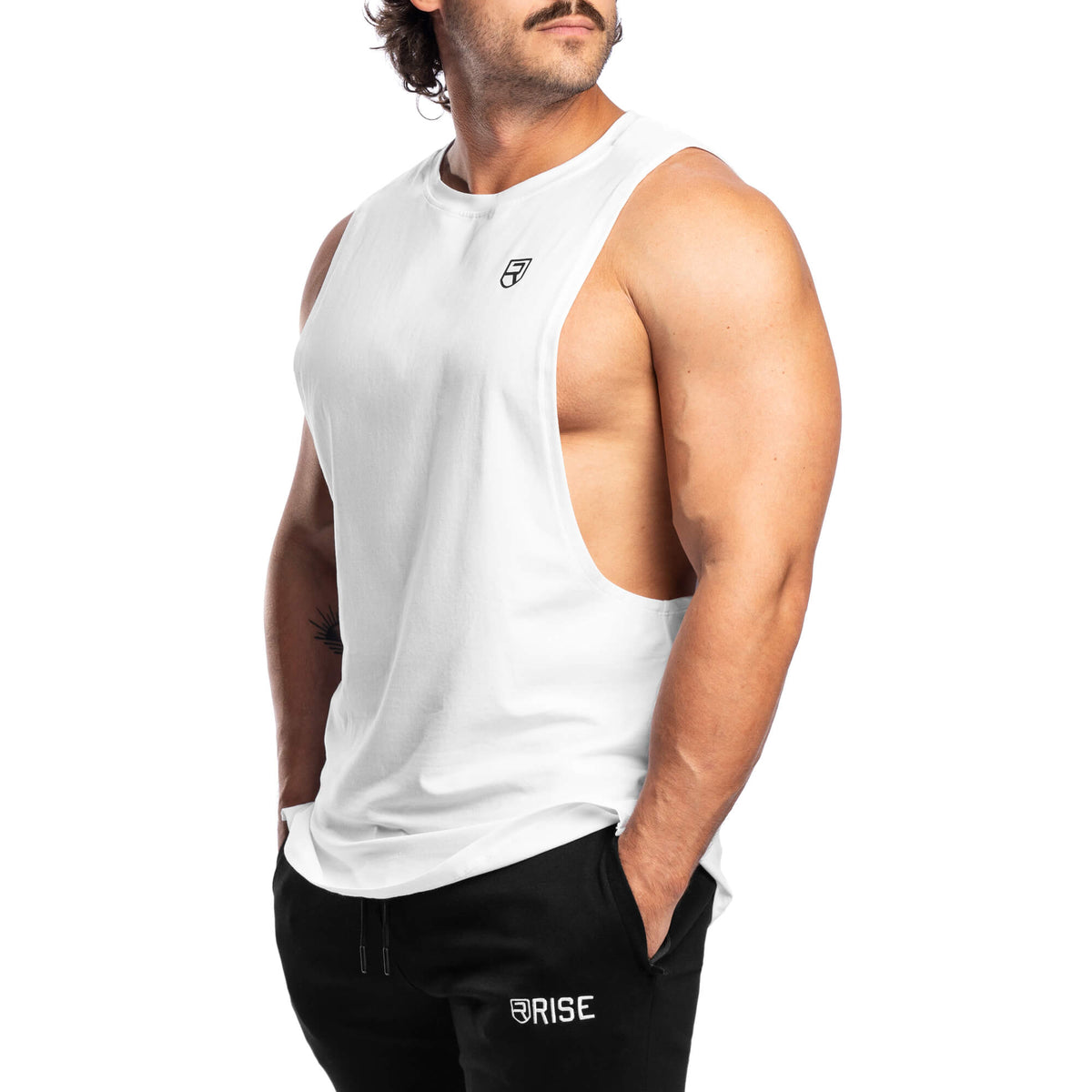 Elemental Tank Top - White